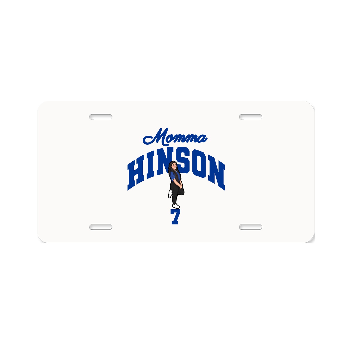 License Plate — Mothers Day Arch in Classic