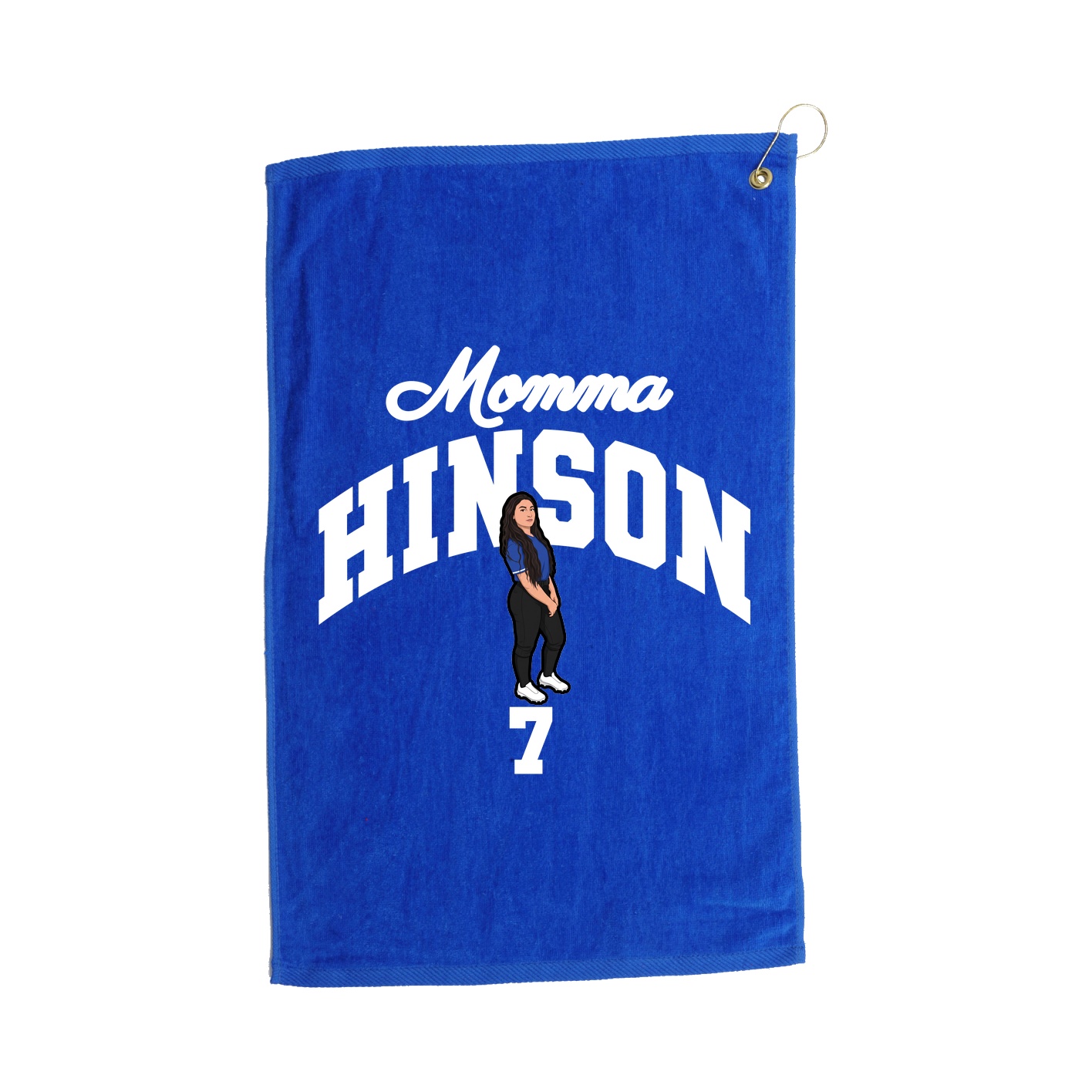 Golf Towel — Mothers Day Arch in Royal