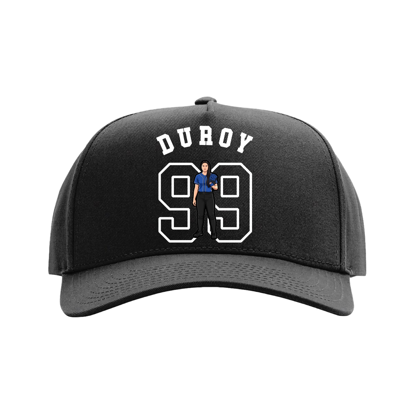 Full Fabric Five-Panel Champ Cap