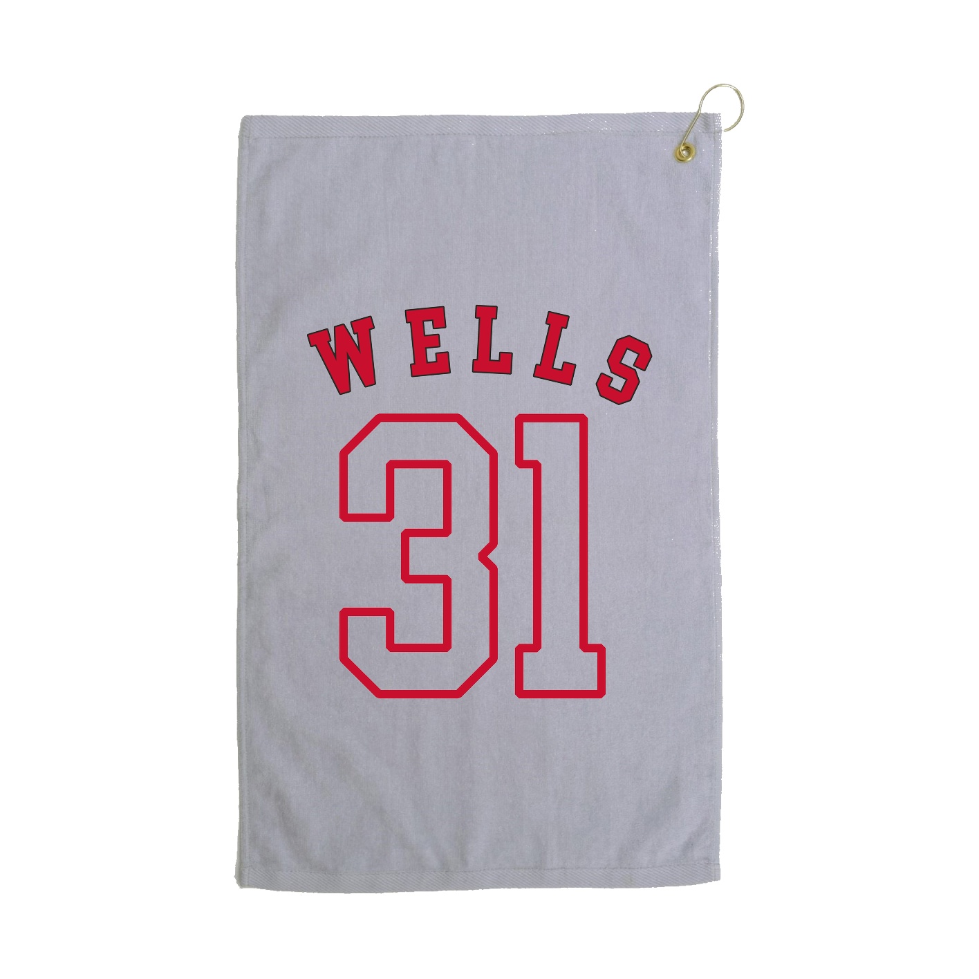 Golf Towel — Shirsey Arch in Grey