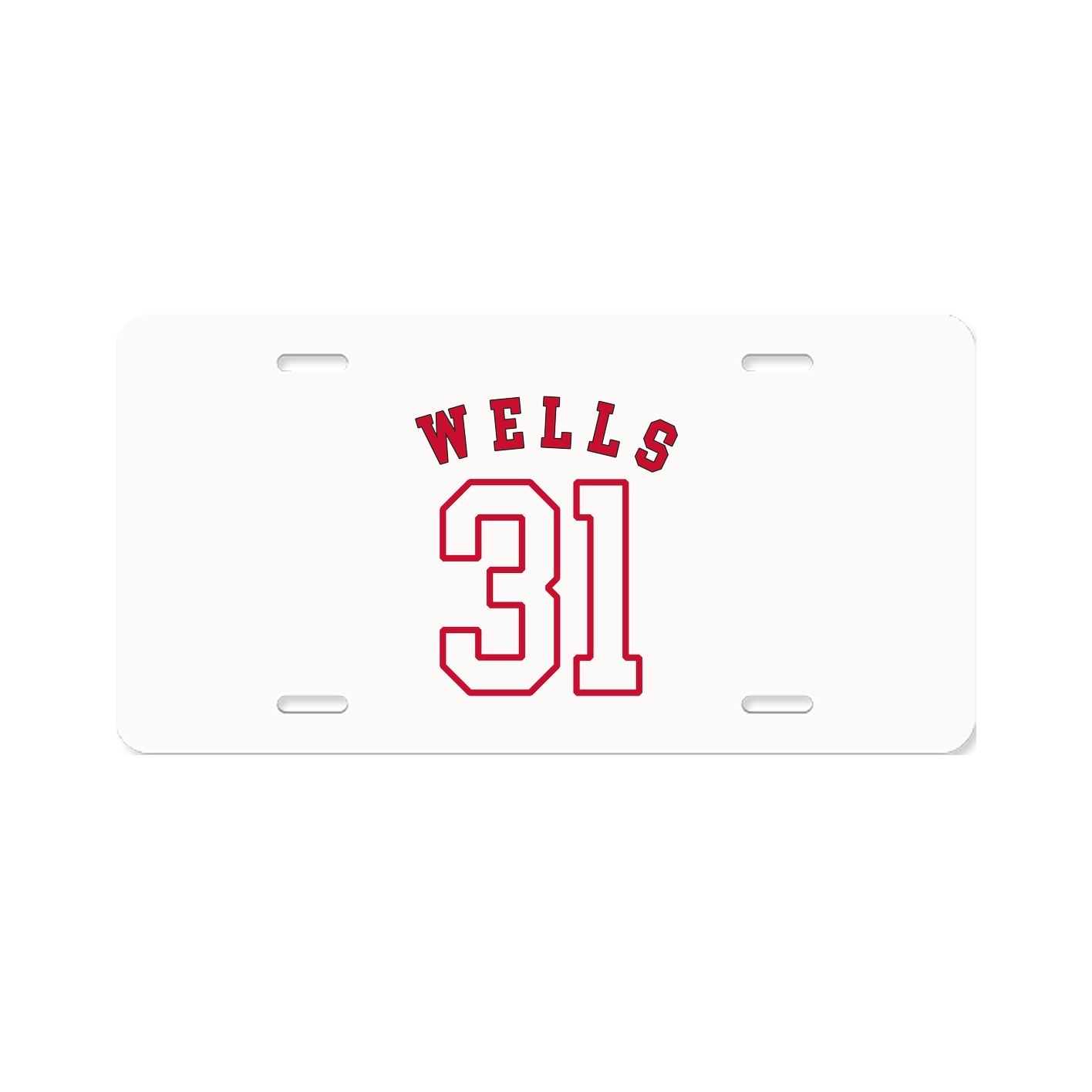 License Plate — Shirsey Arch in Classic