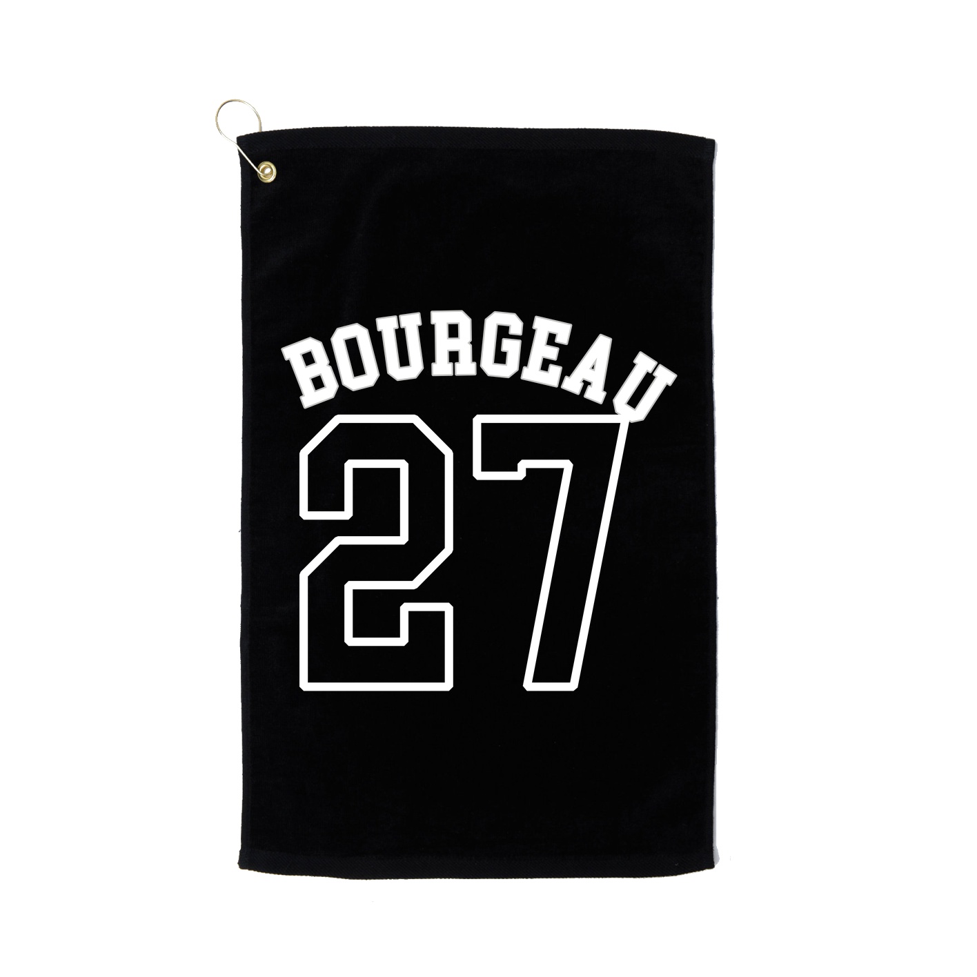 Golf Towel — Shirsey Arch in Black