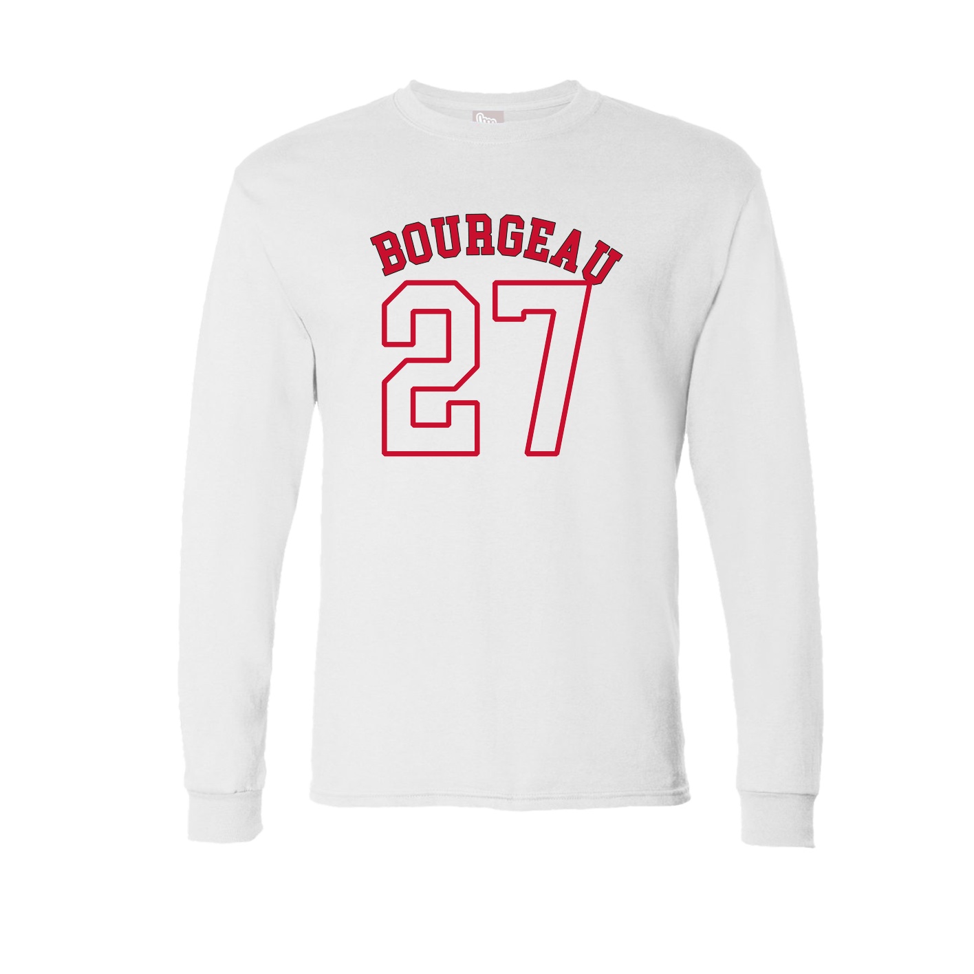Long Sleeve Tee — Shirsey Arch in White