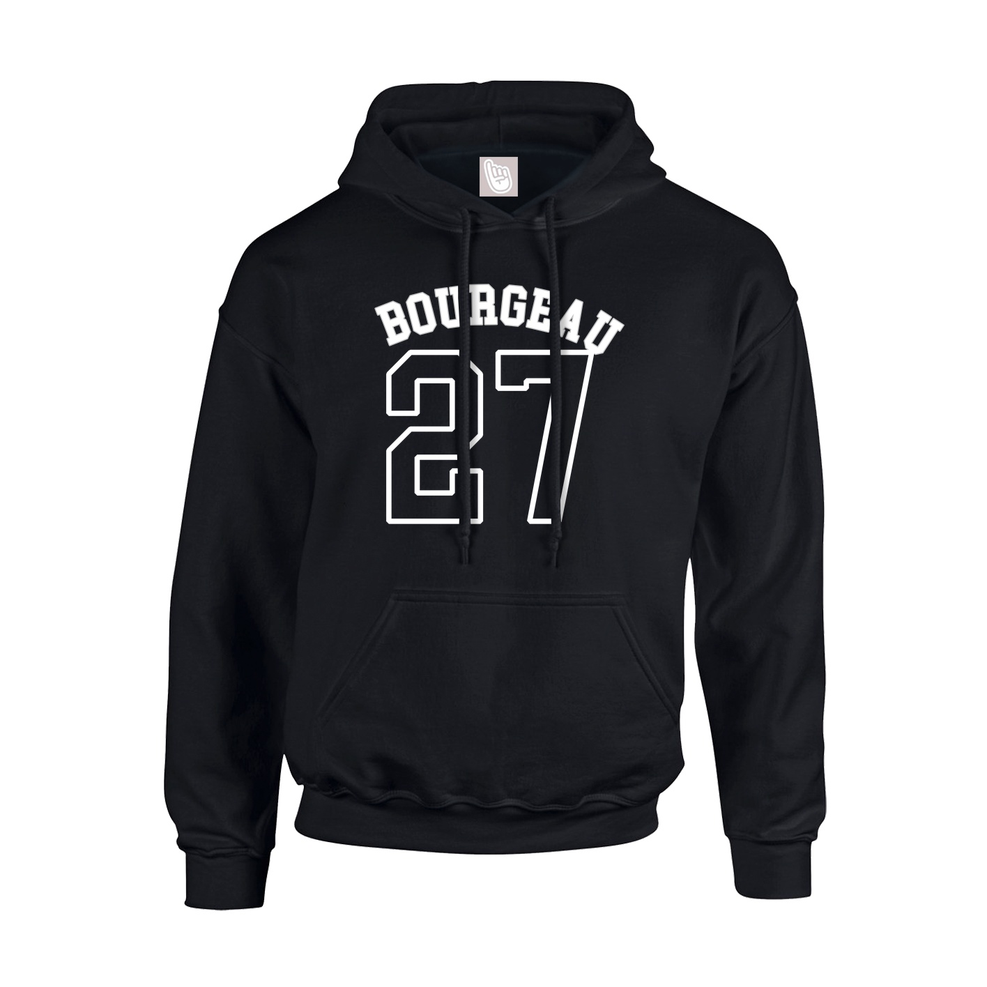 Youth Hoodie — Shirsey Arch in Black