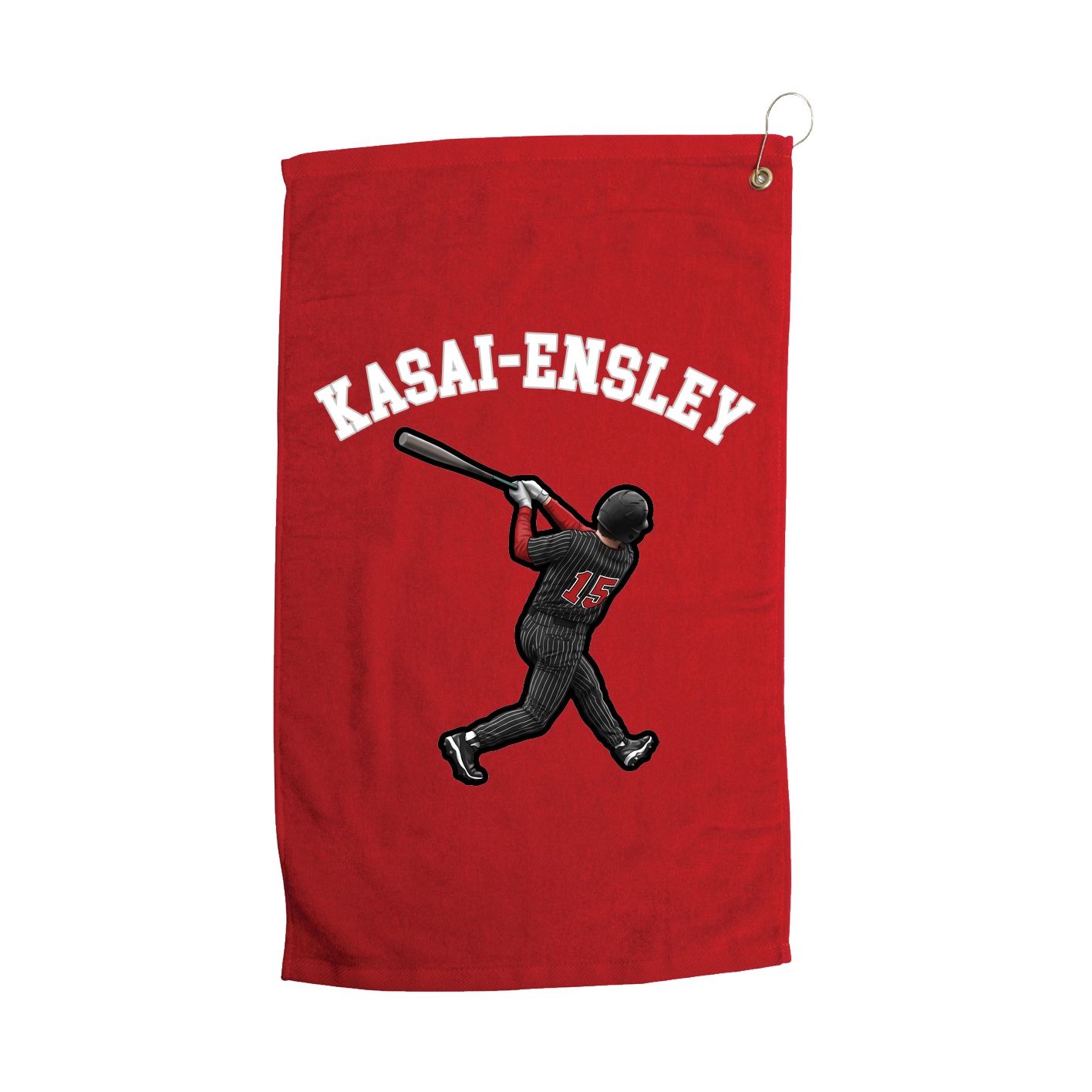 Golf Towel — Shirsey Arch in Red