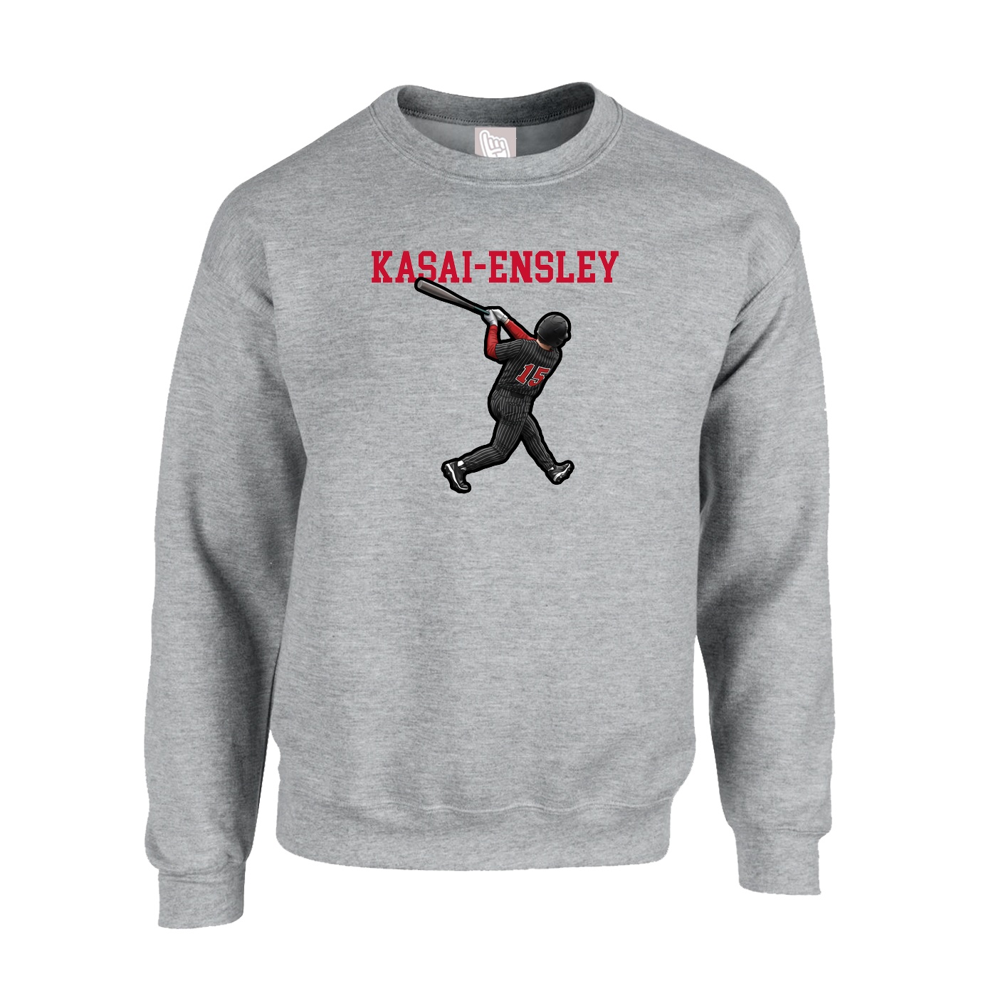Fleece Crew — Shirsey in Grey