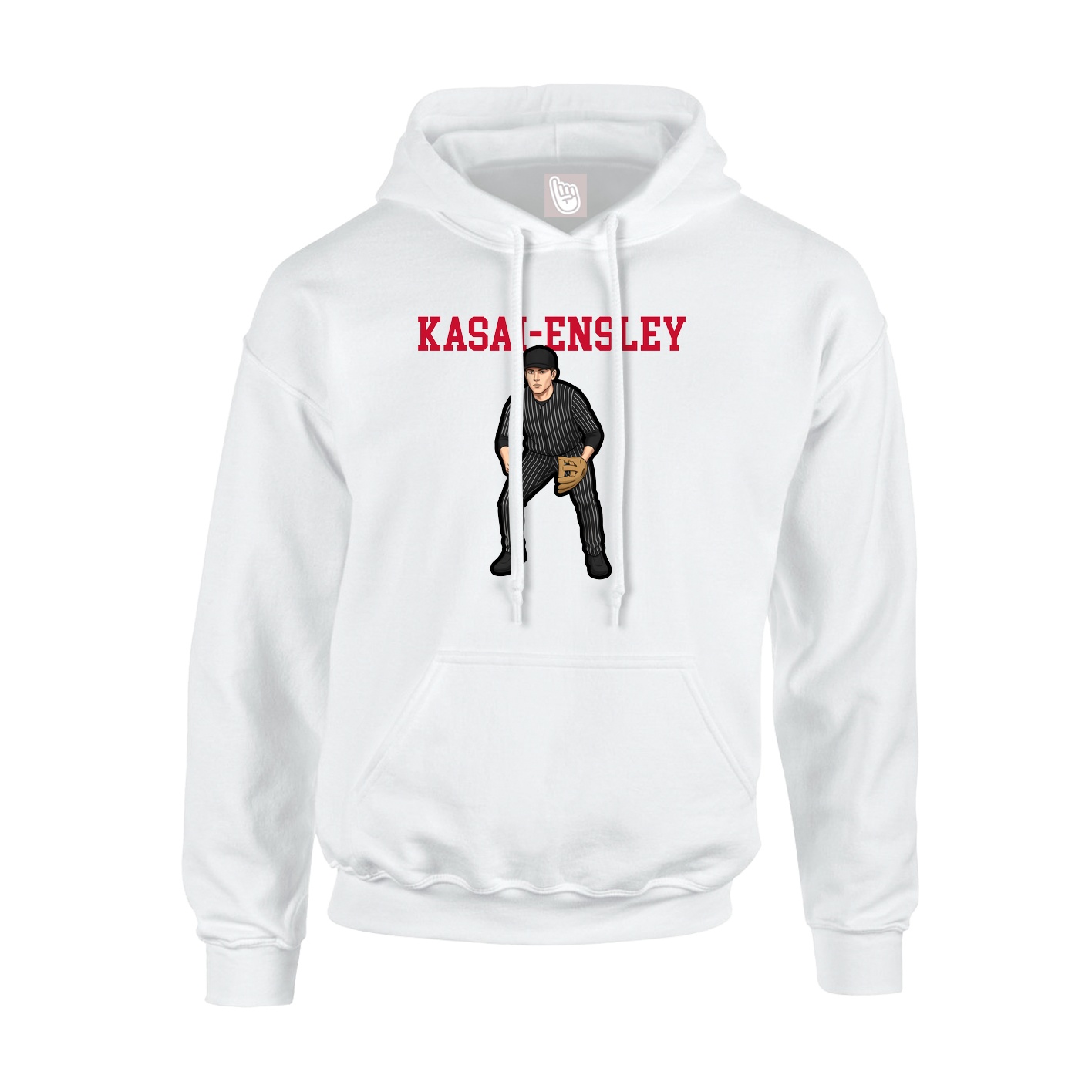 Youth Hoodie — Shirsey in White