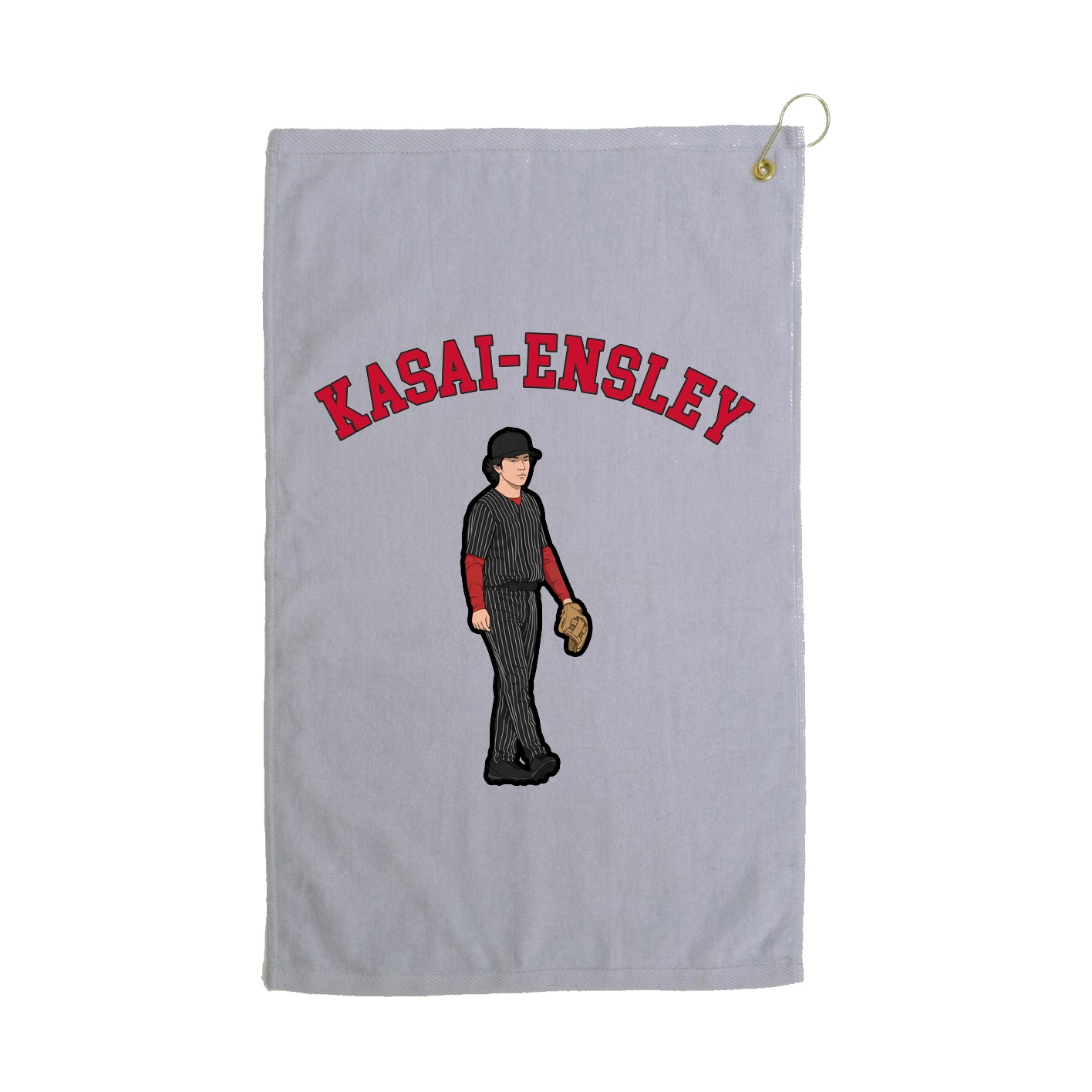 Golf Towel — Shirsey Arch in Grey
