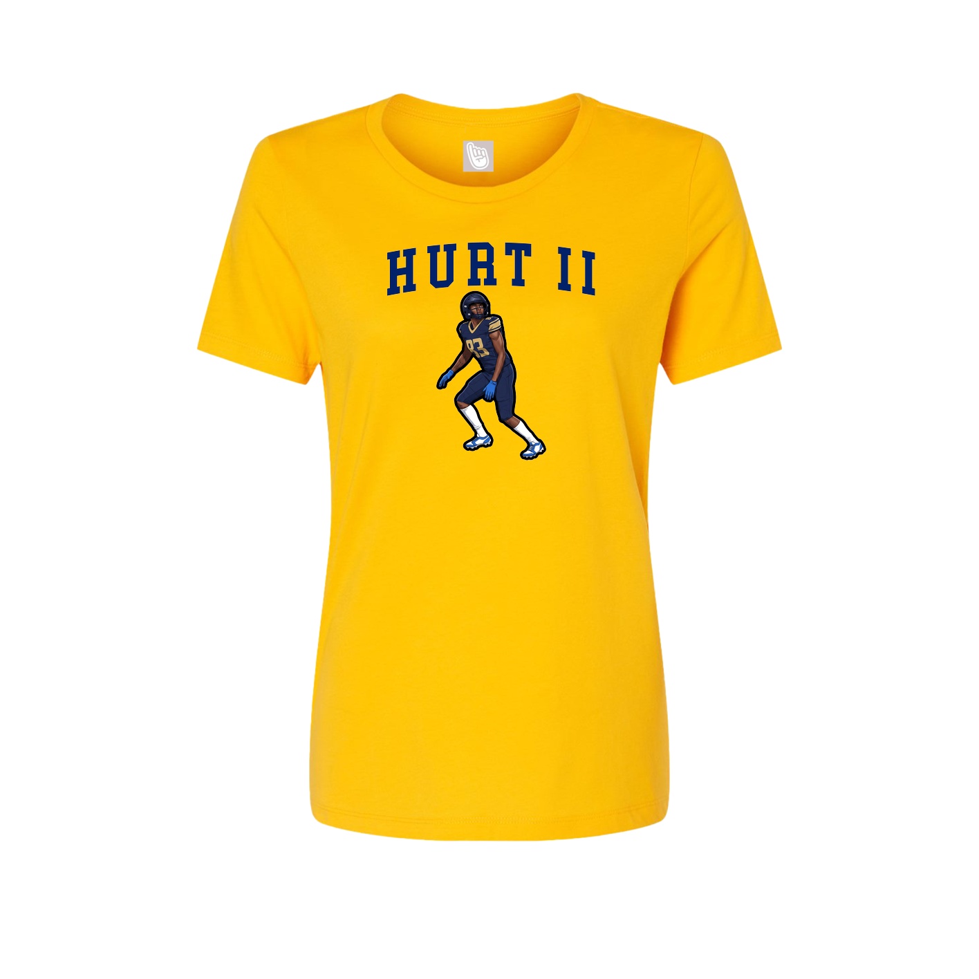 Fitted Women's Tee — Shirsey in Gold