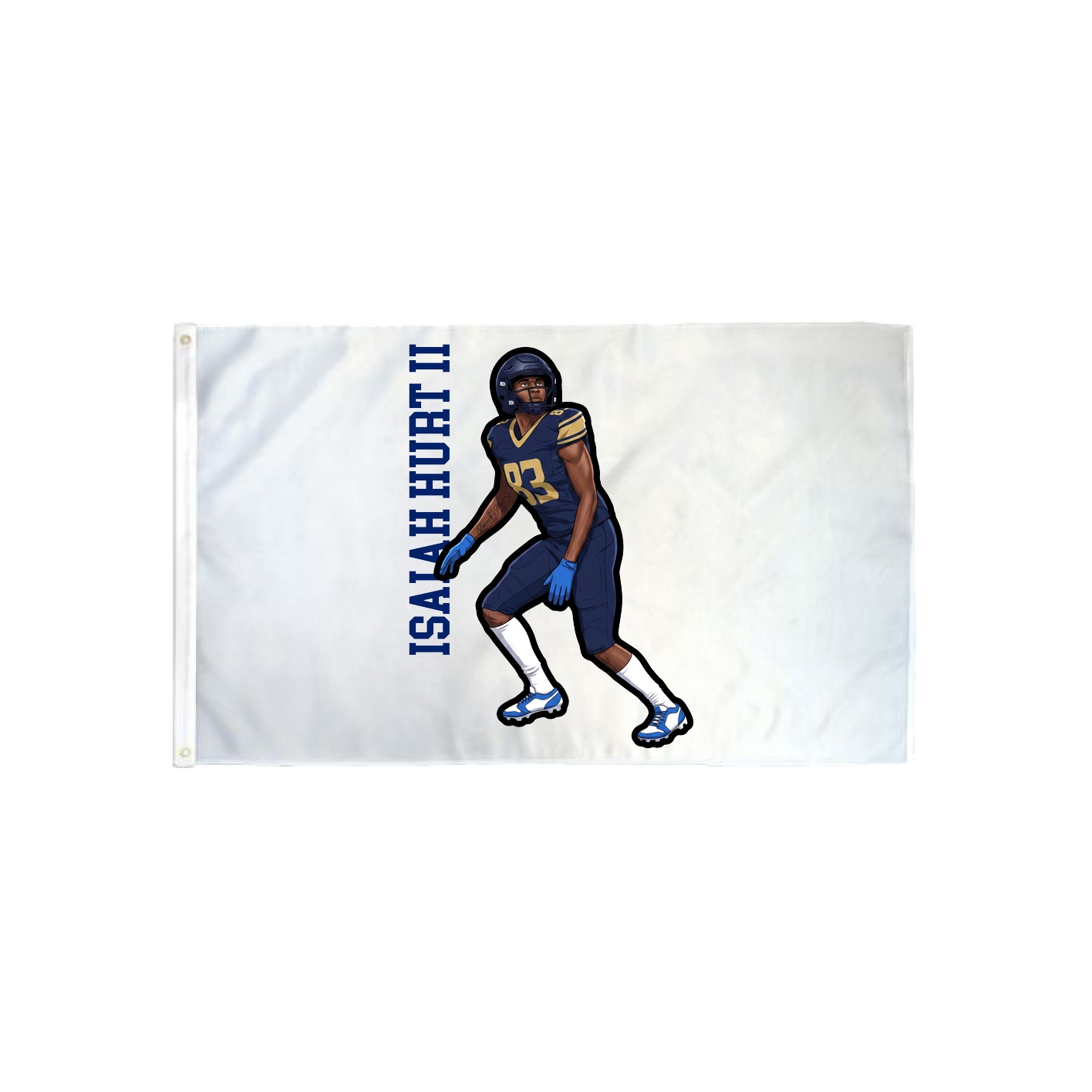 3x5 Flag — Name Vertical in Classic