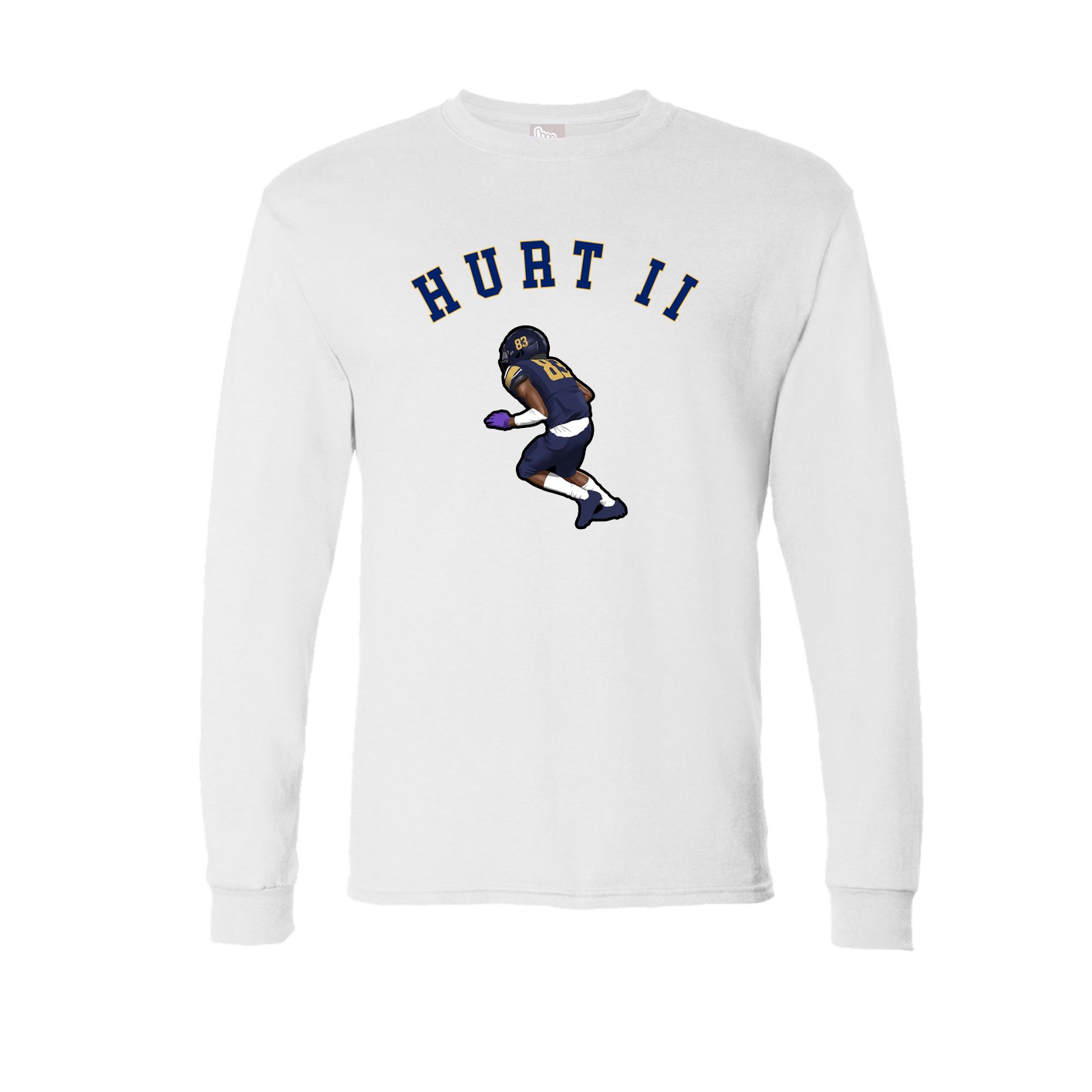 Long Sleeve Tee — Shirsey Arch in White