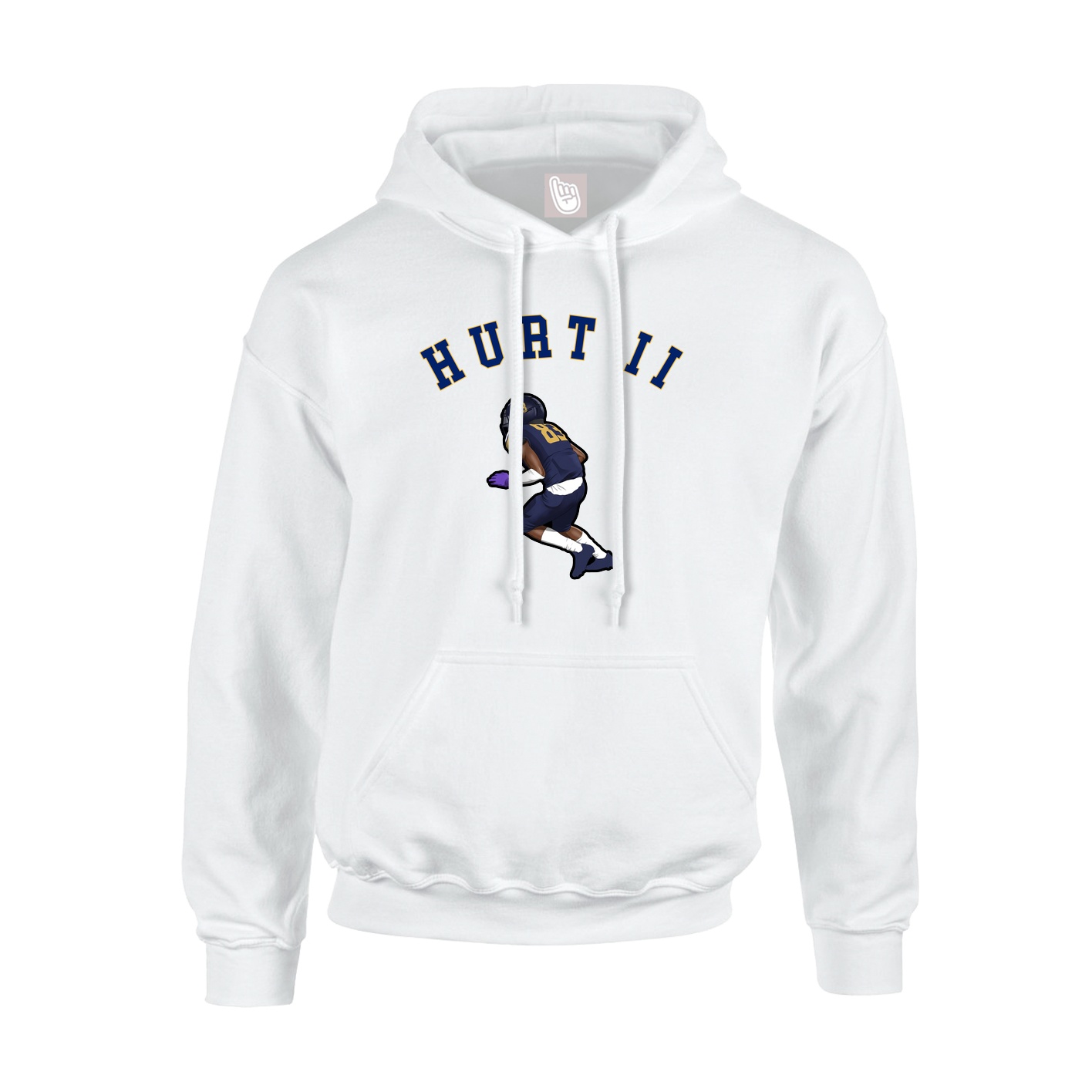 Hoodie — Shirsey Arch in White