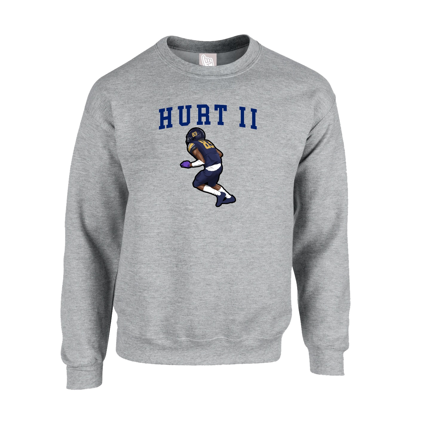 Fleece Crew — Shirsey in Grey