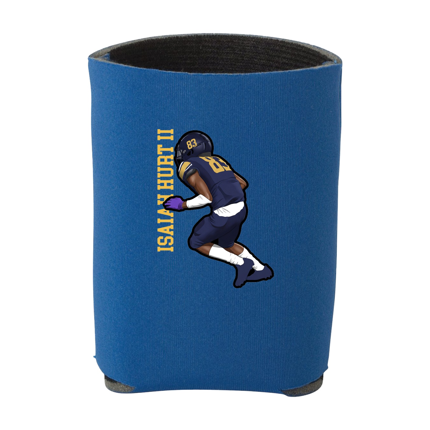 Can Holder — Name Vertical in Royal