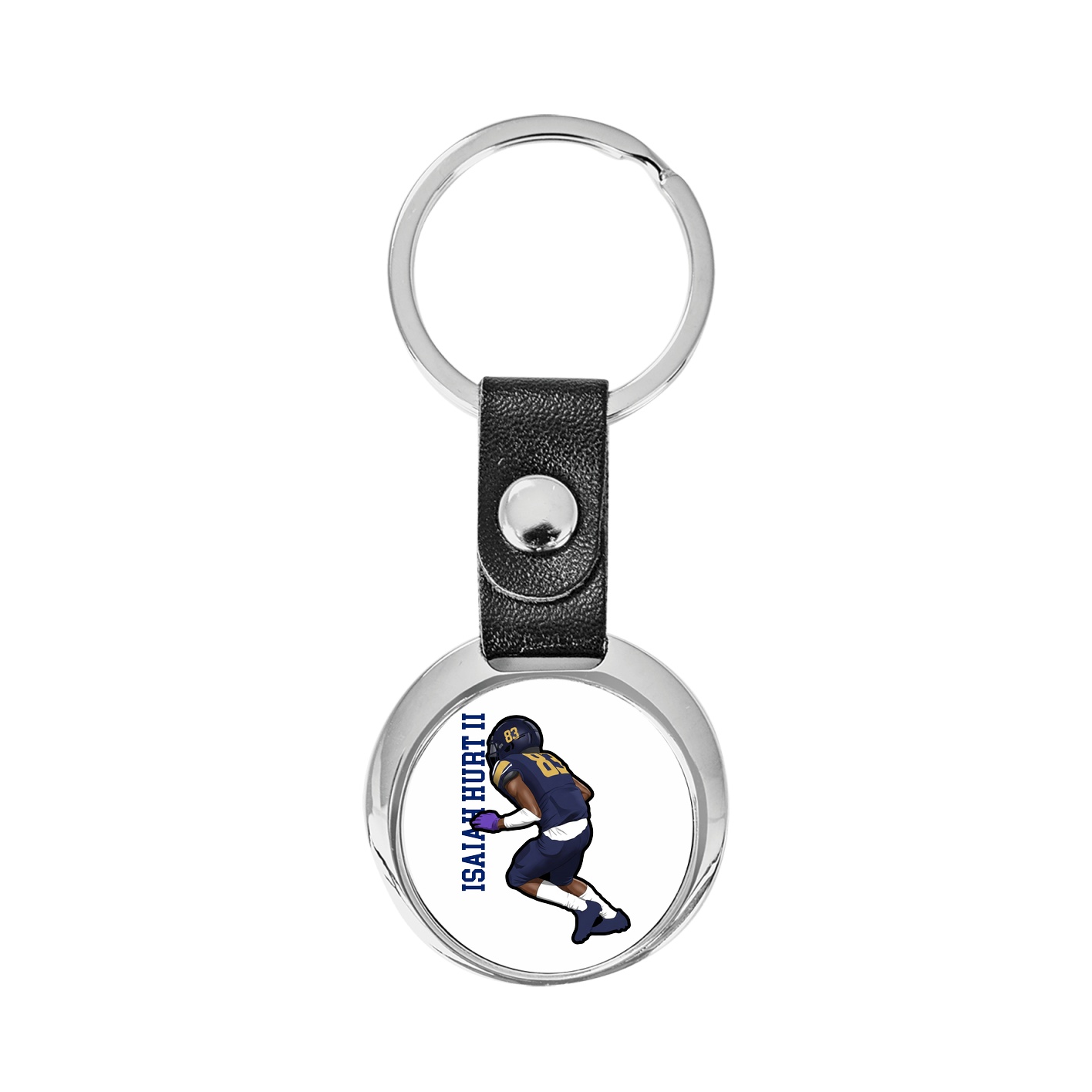 Key Chain — Name Vertical in Classic