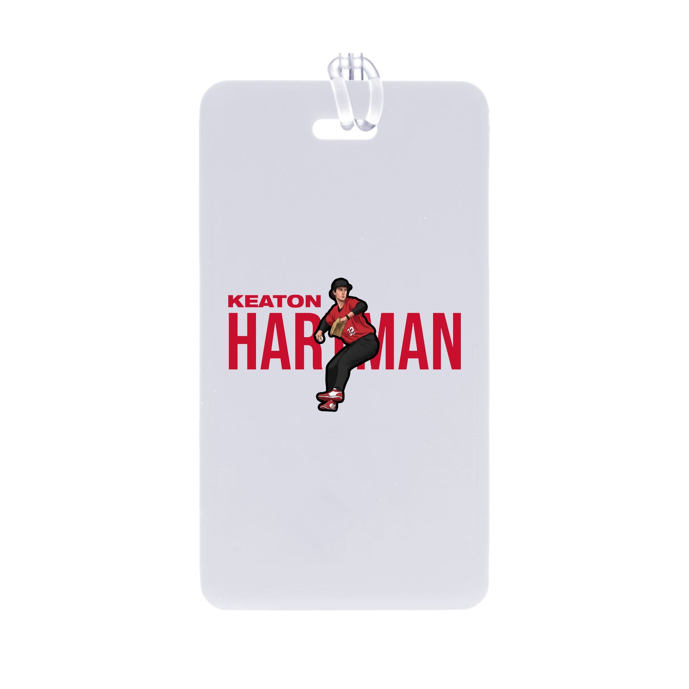 Bag Tag — Player Name in Classic