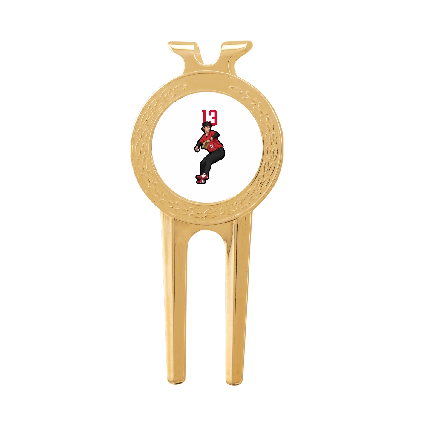 Divot Tool with Ball Marker — Number Top in Classic