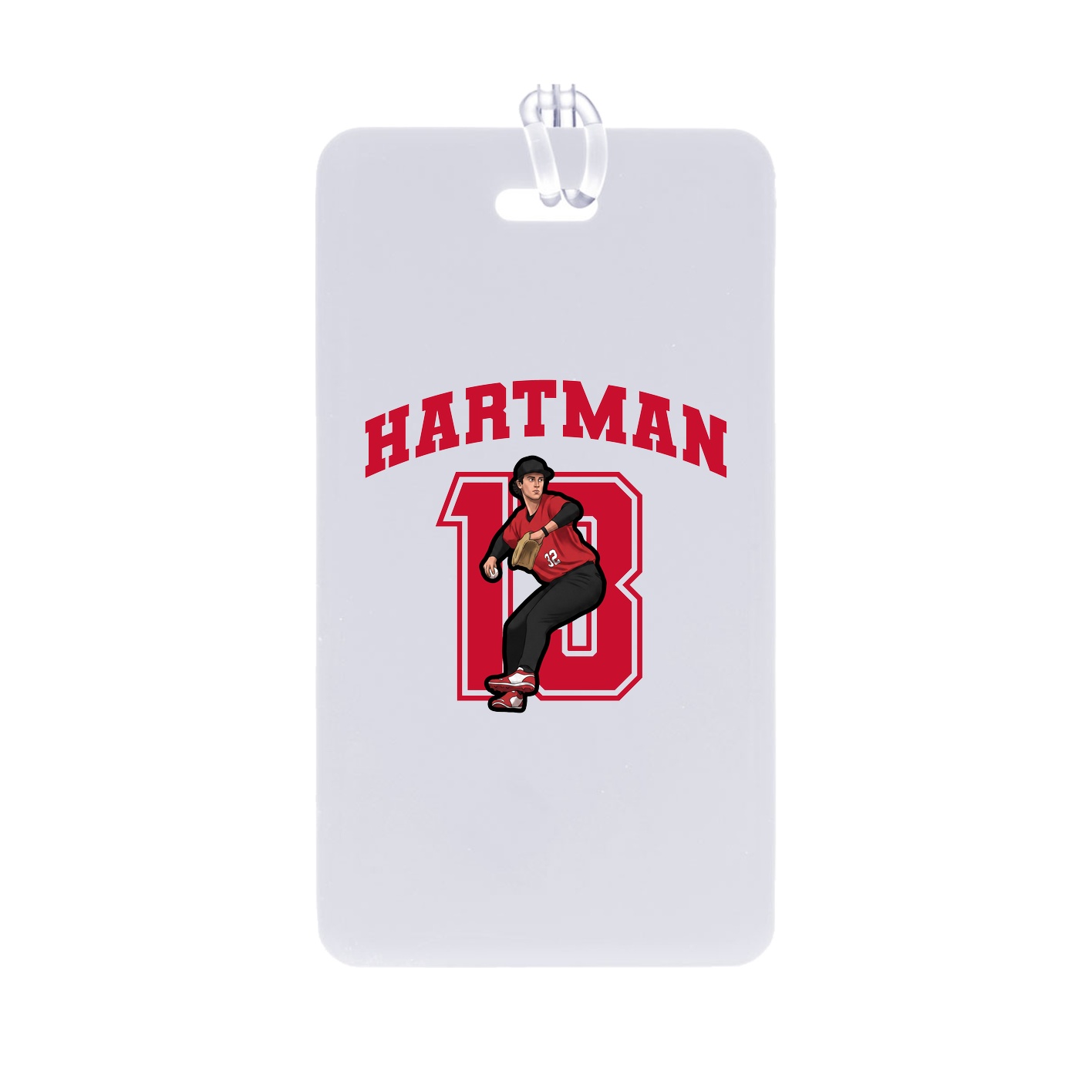 Bag Tag — Number in Classic