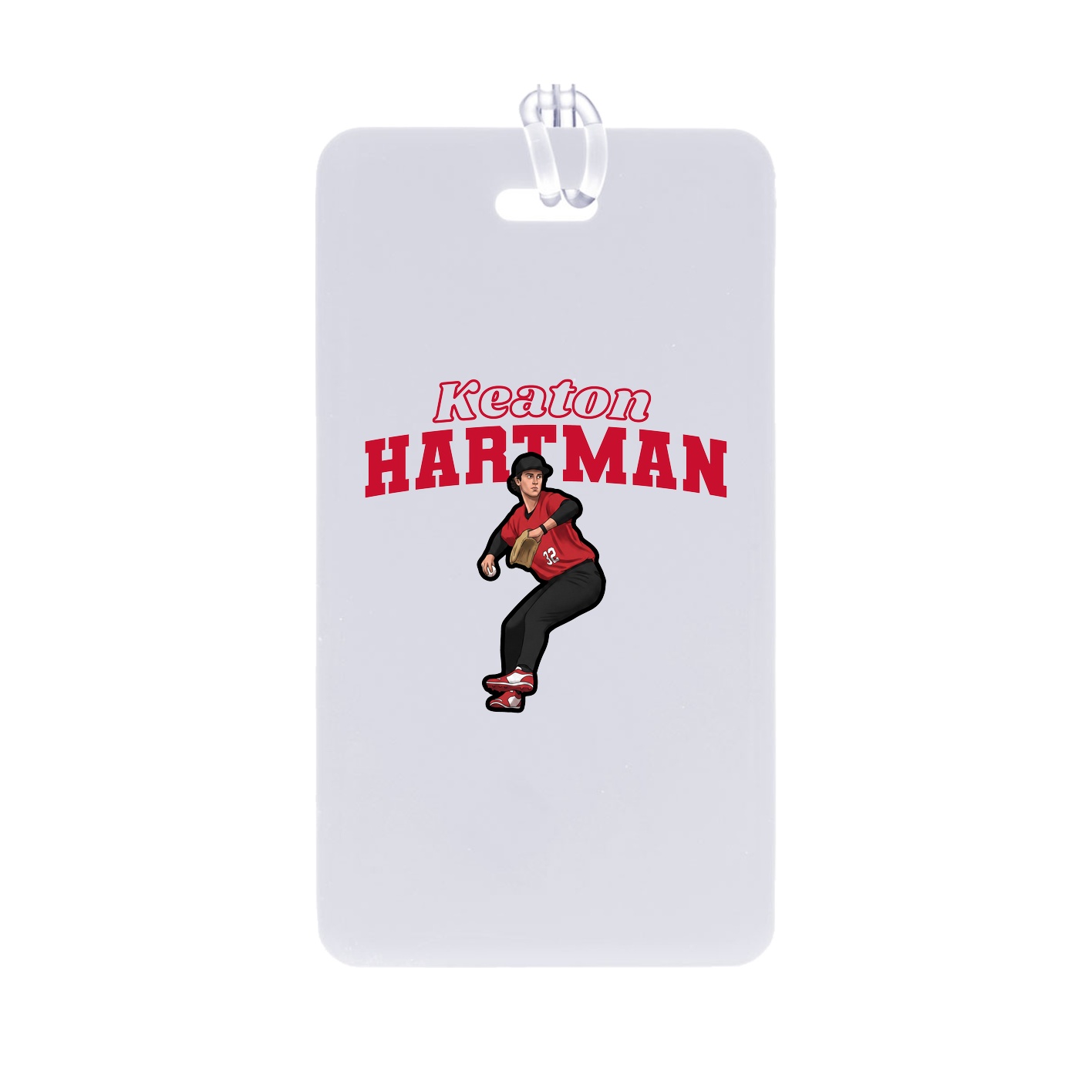 Bag Tag — Name Arch in Classic