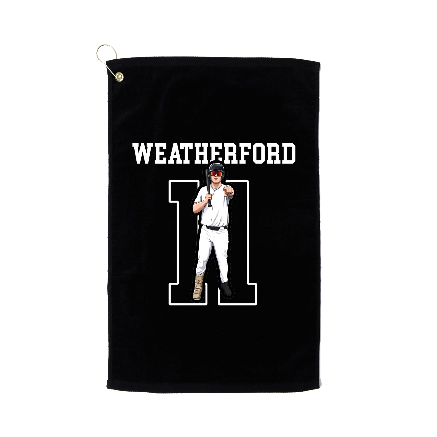 Golf Towel — Shirsey in Black