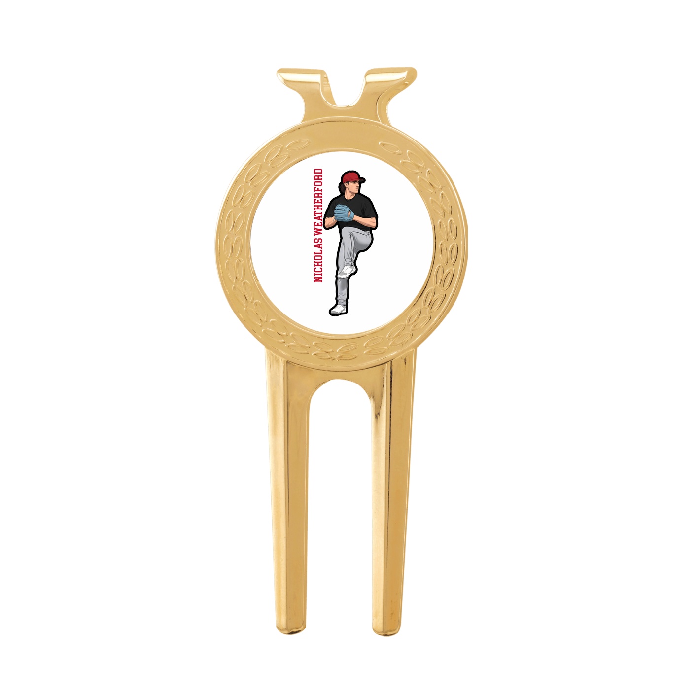 Divot Tool with Ball Marker — Name Vertical in Classic