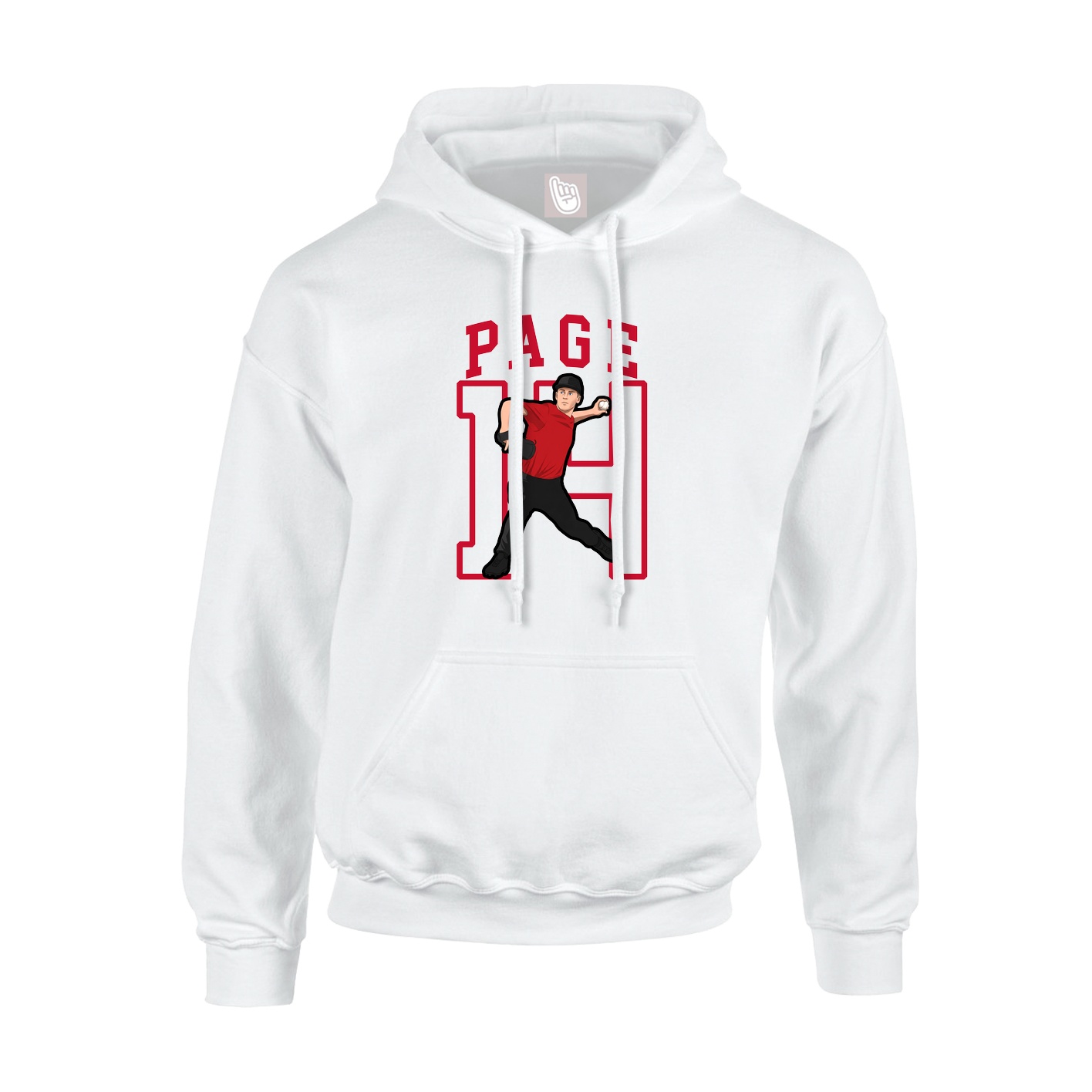 Youth Hoodie — Shirsey in White
