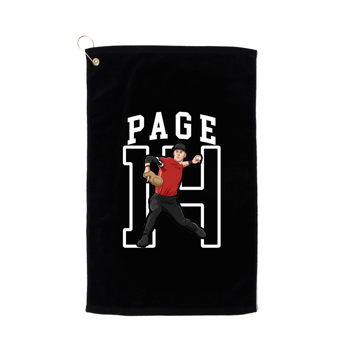 Golf Towel — Shirsey in Black