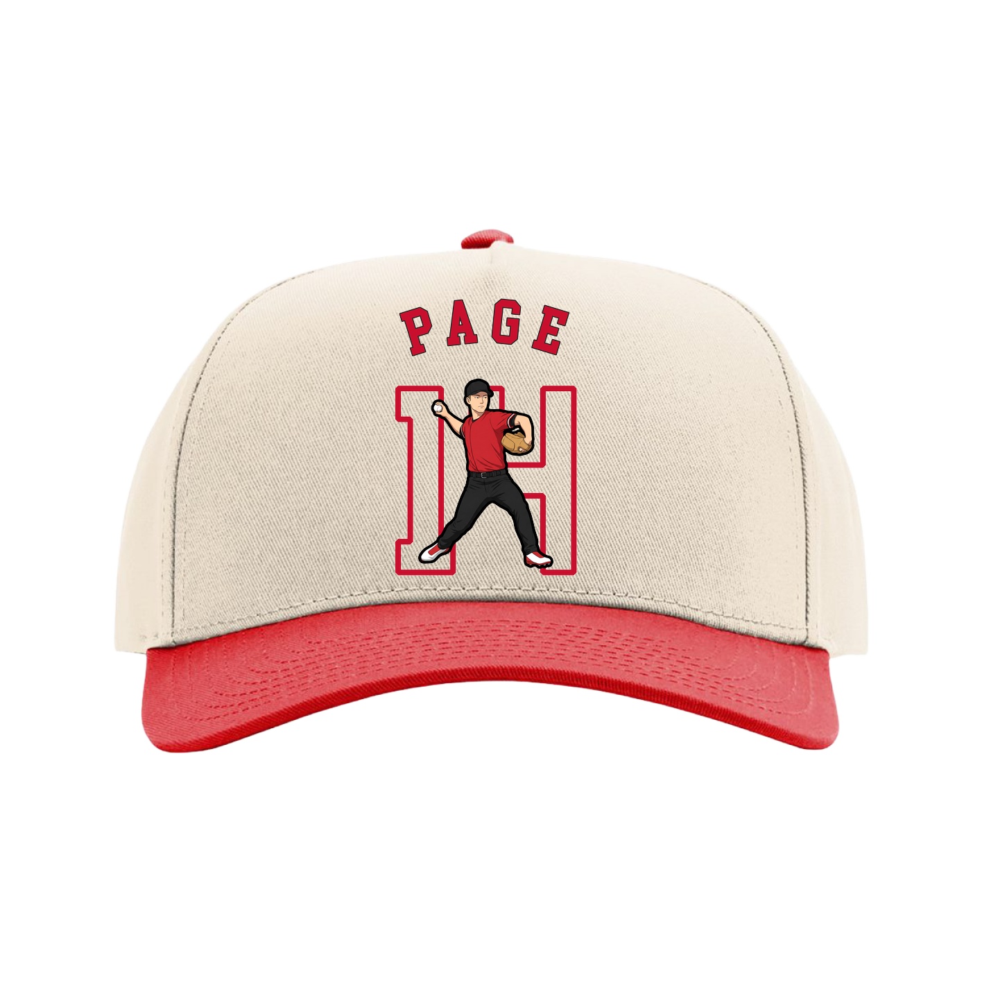Full Fabric Five-Panel Champ Cap