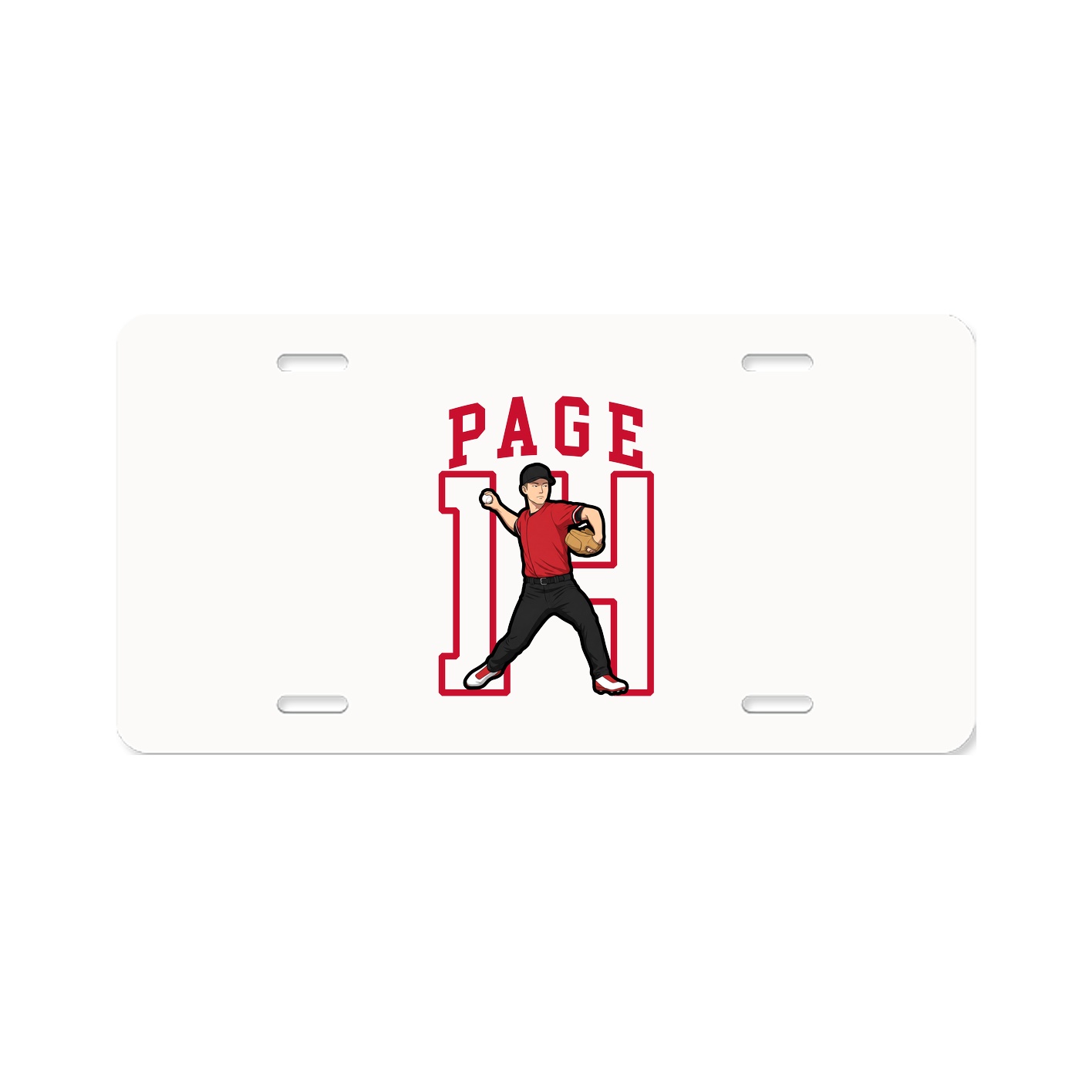 Aluminum License Plate