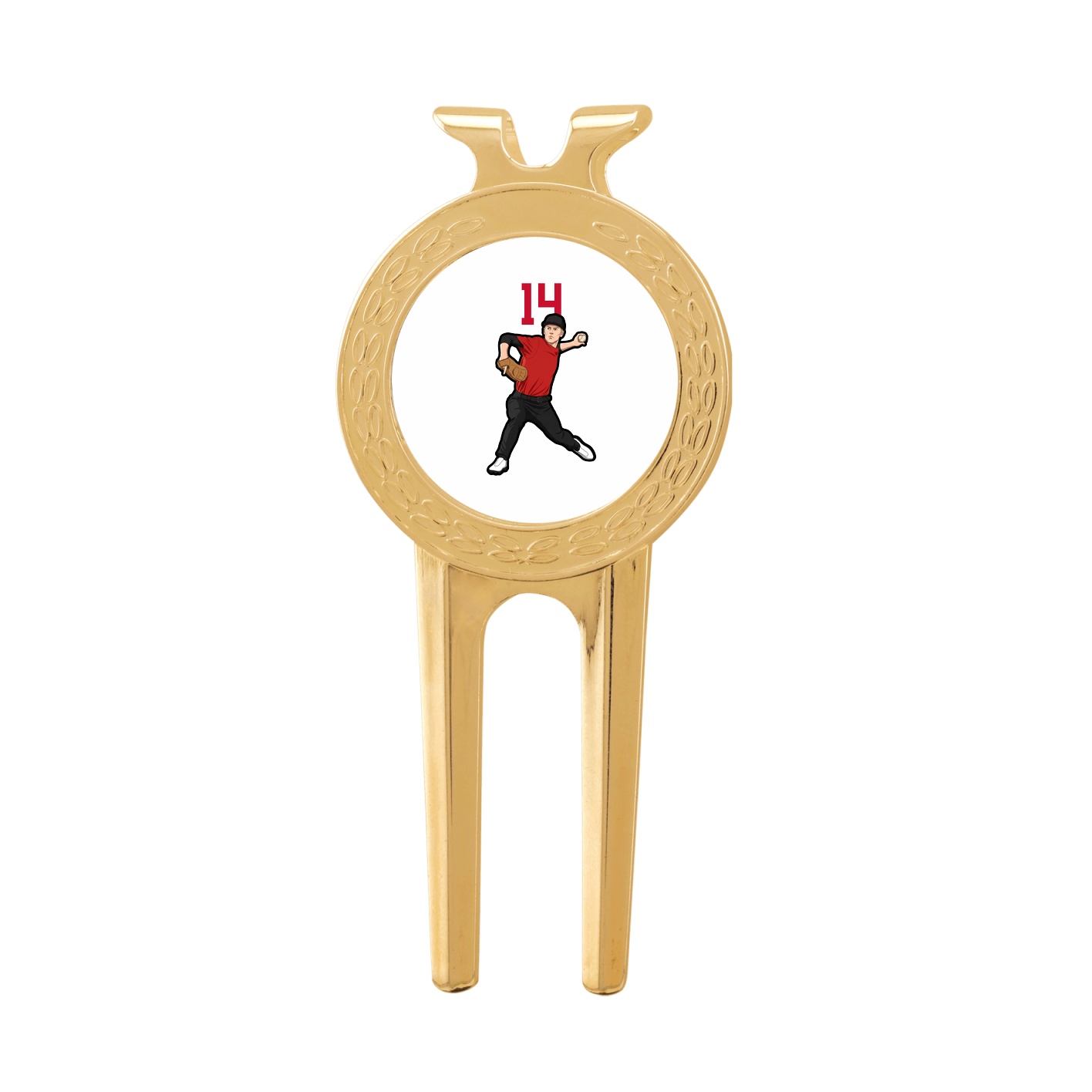 Divot Tool with Ball Marker — Number Top in Classic