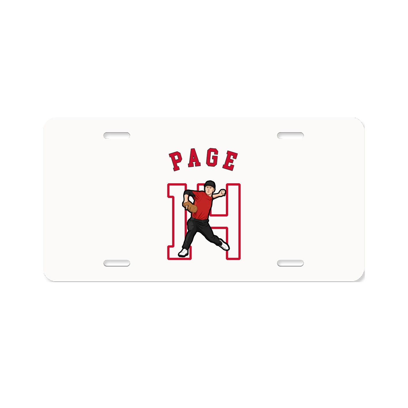 License Plate — Shirsey Arch in Classic