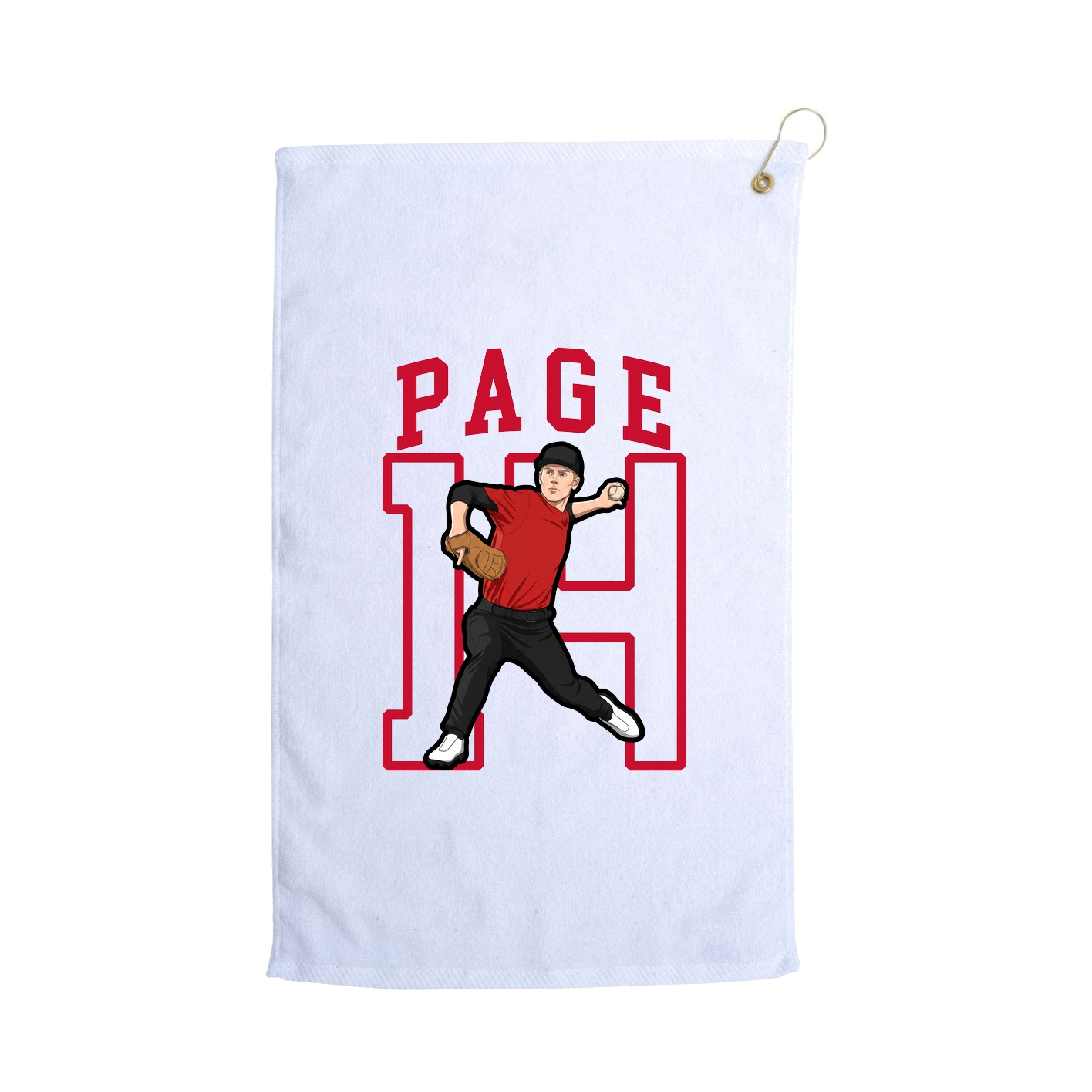 Golf Towel — Shirsey in White