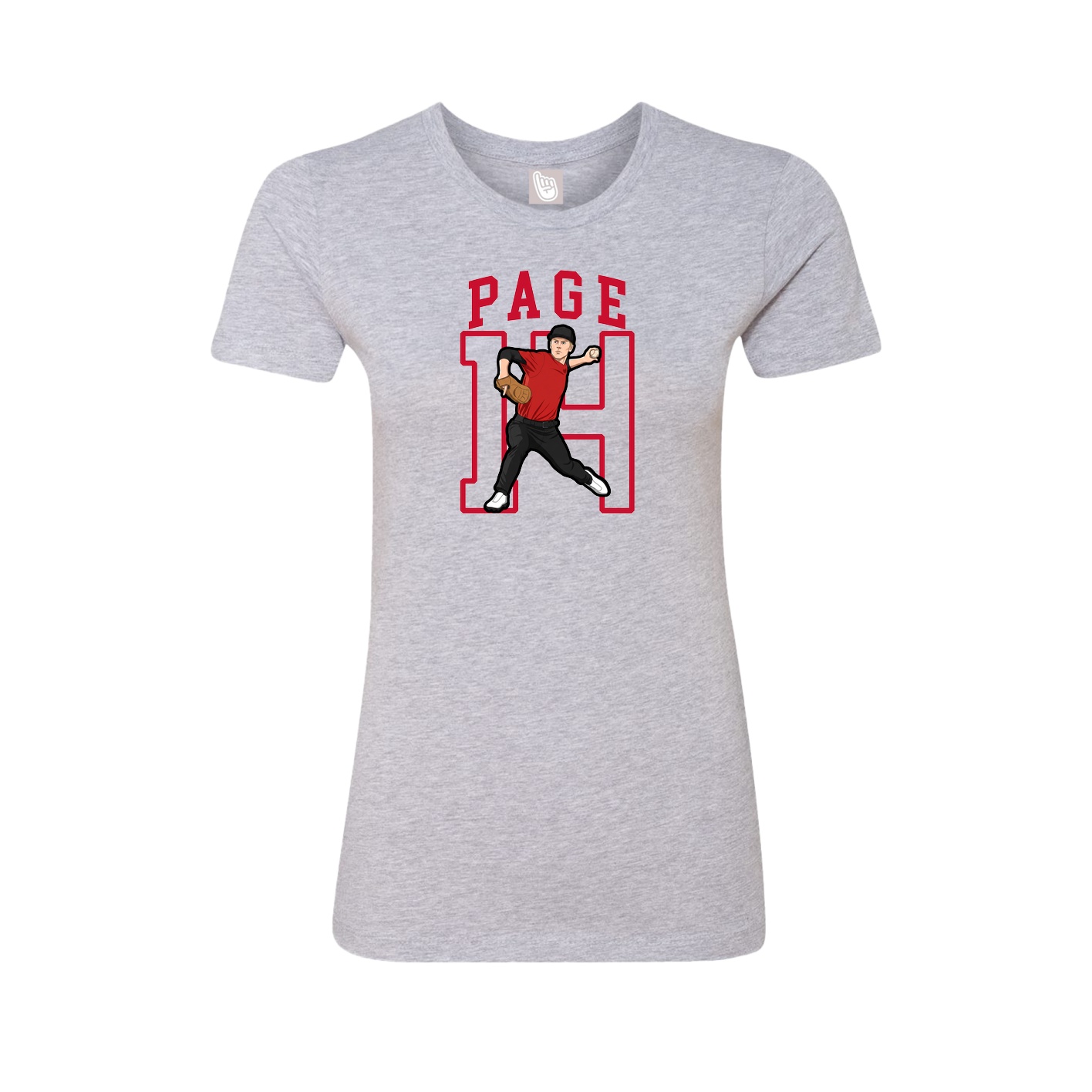 Womens Tee — Shirsey in Grey
