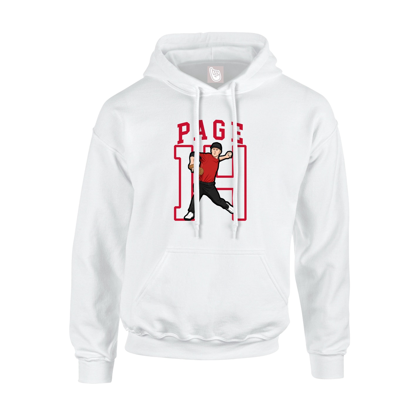 Youth Hoodie — Shirsey in White