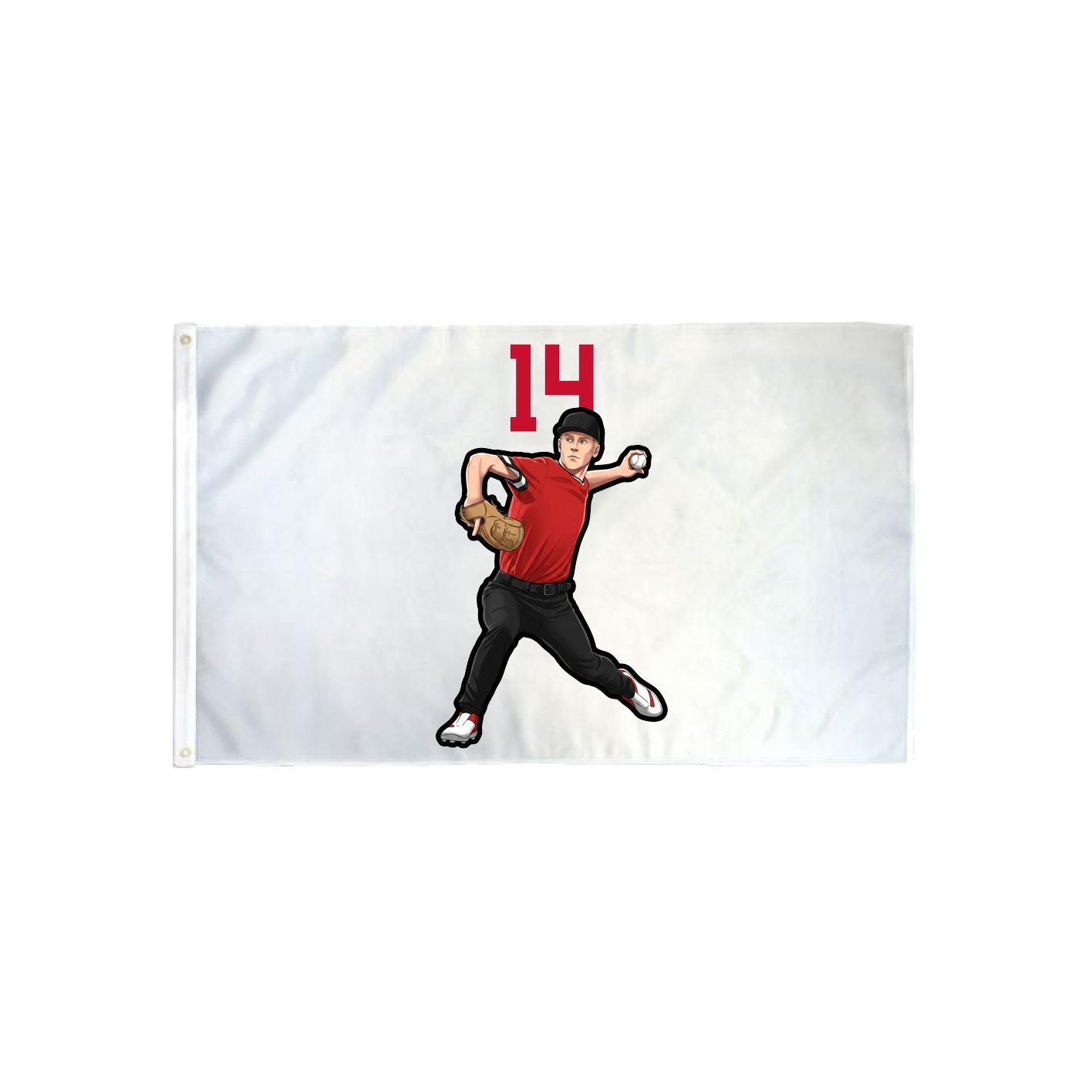 3x5 Flag — Number Top in Classic