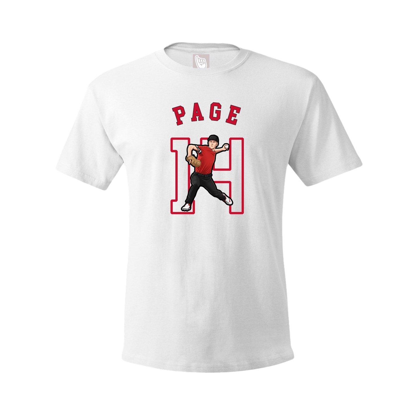 Tee — Shirsey Arch in White