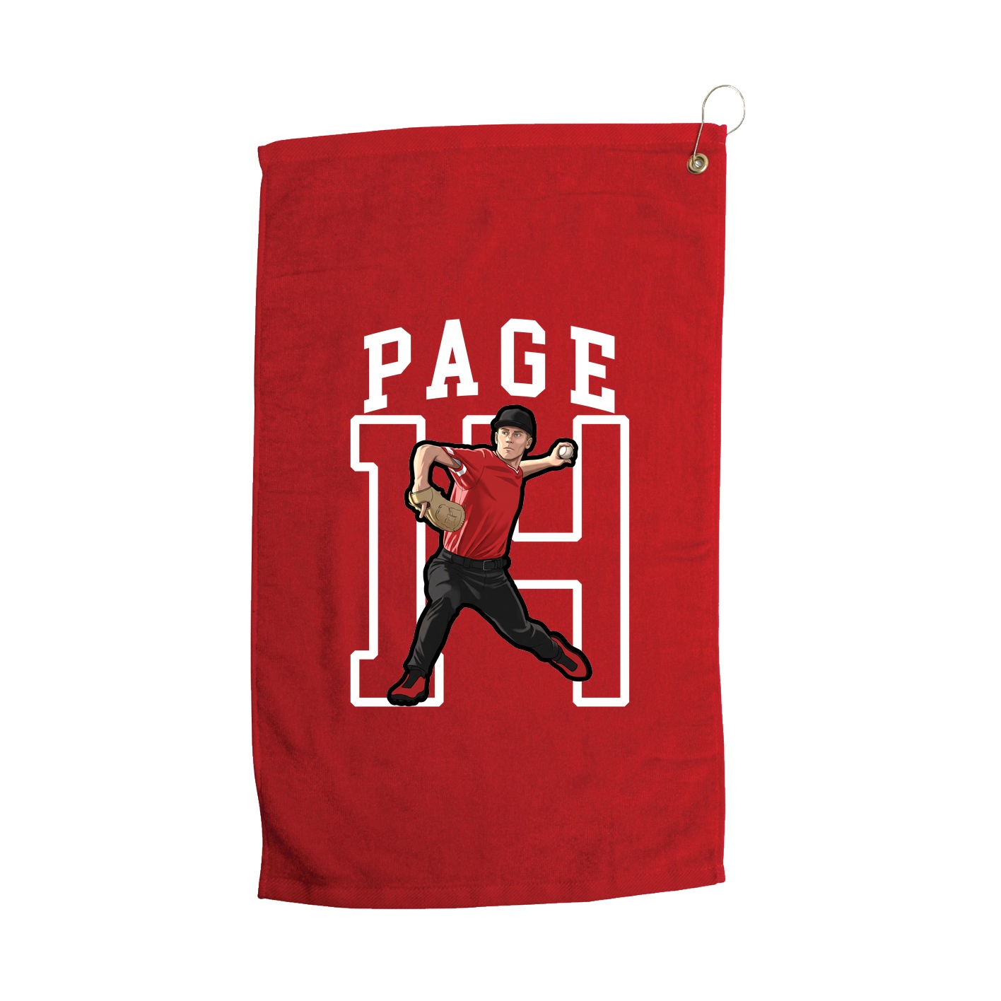 Golf Towel — Shirsey in Red