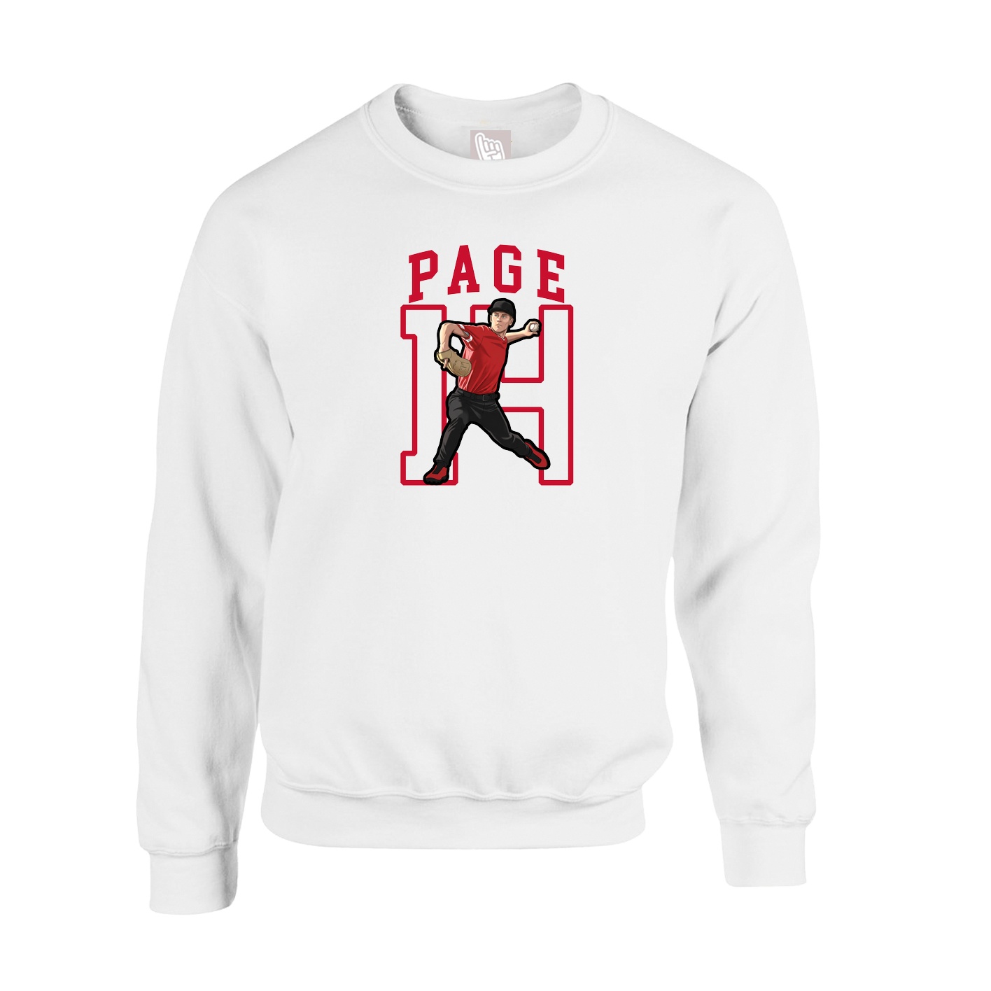 Fleece Crew — Shirsey in White