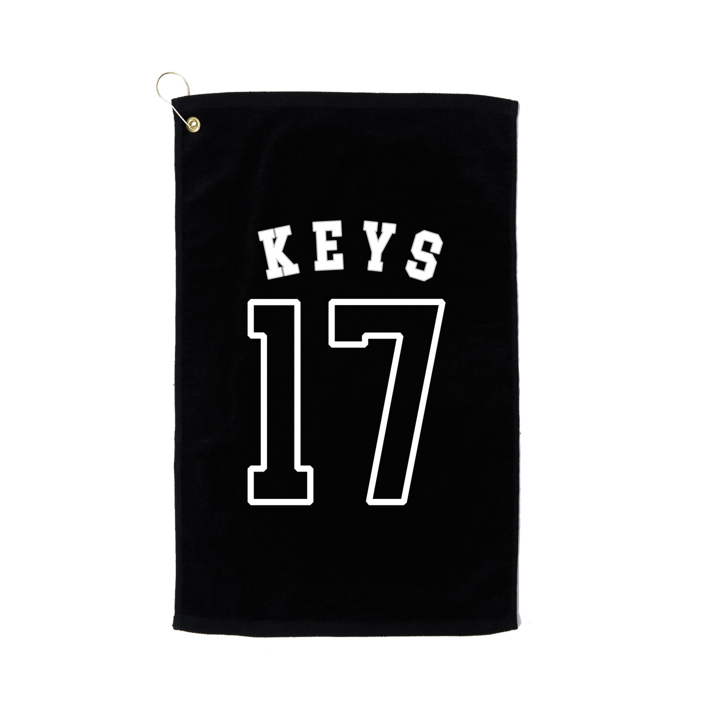 Golf Towel — Shirsey Arch in Black