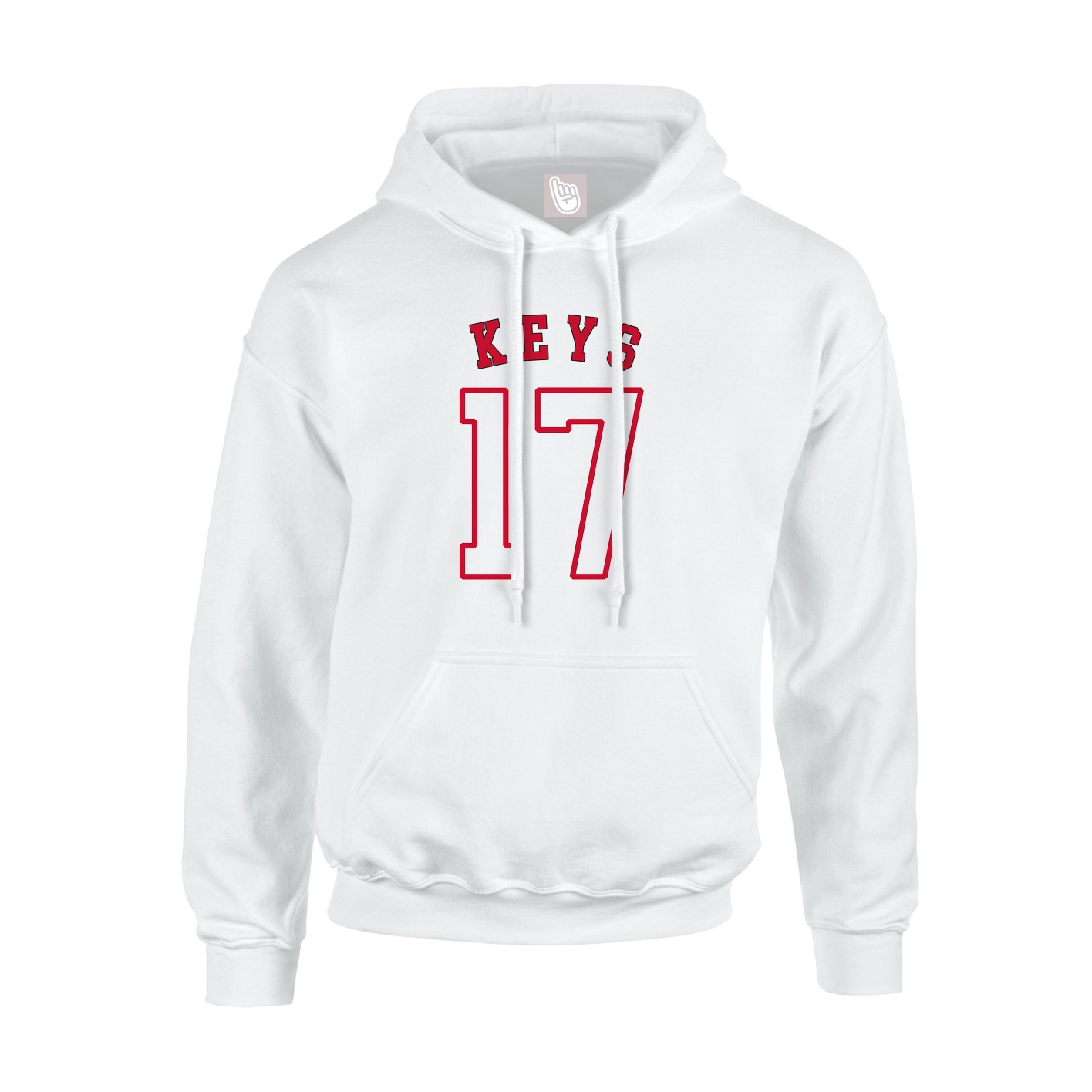 Hoodie — Shirsey Arch in White