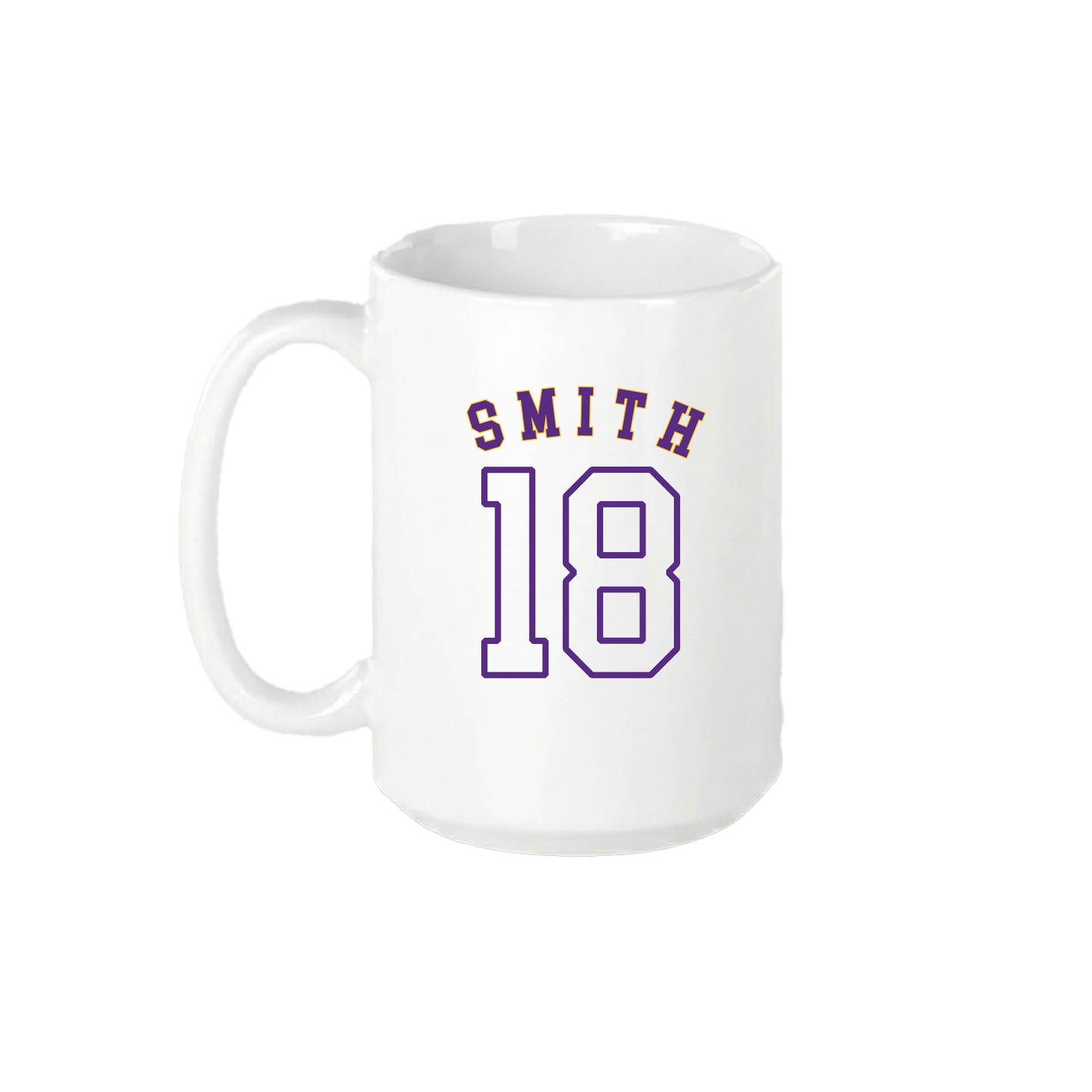 15oz Coffee Mug — Shirsey Arch in White