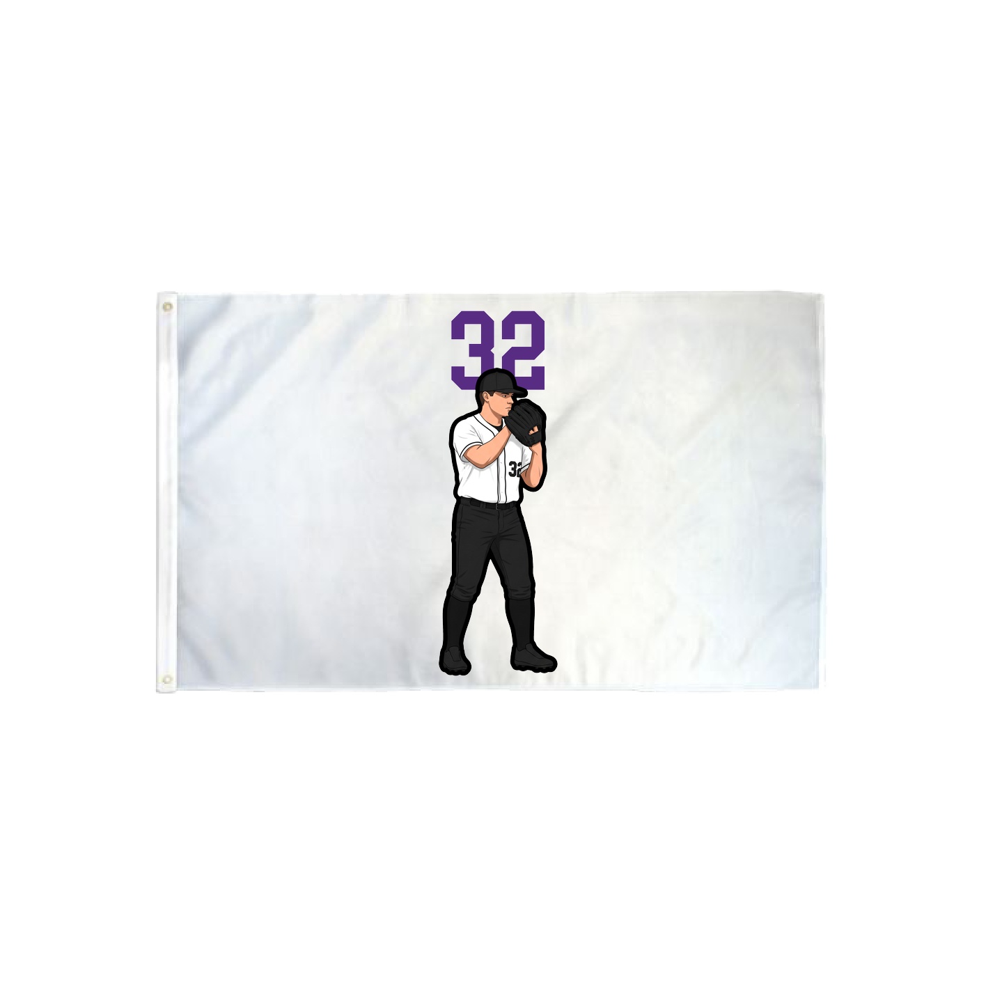 3x5 Flag — Number Top in Classic