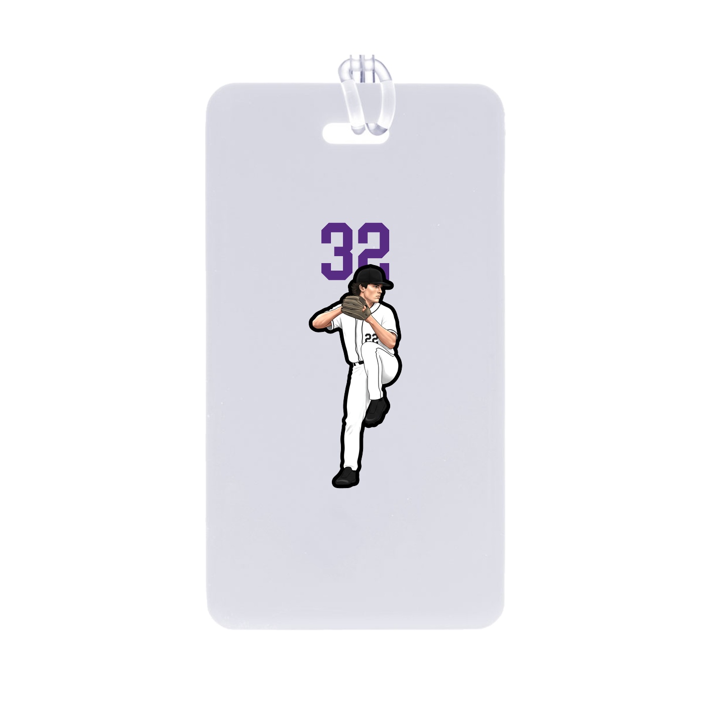 Bag Tag — Number Top in Classic