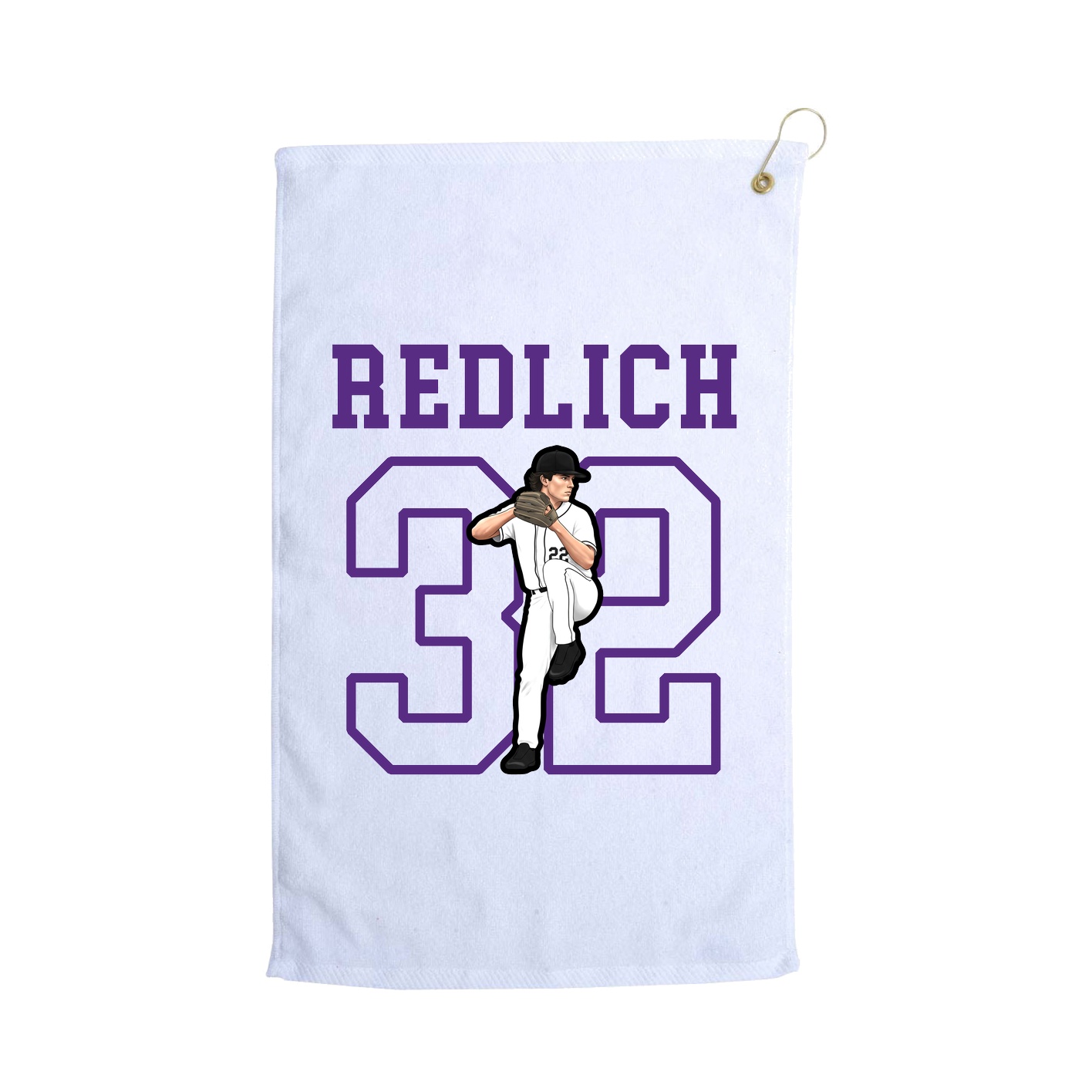 Golf Towel — Shirsey in White