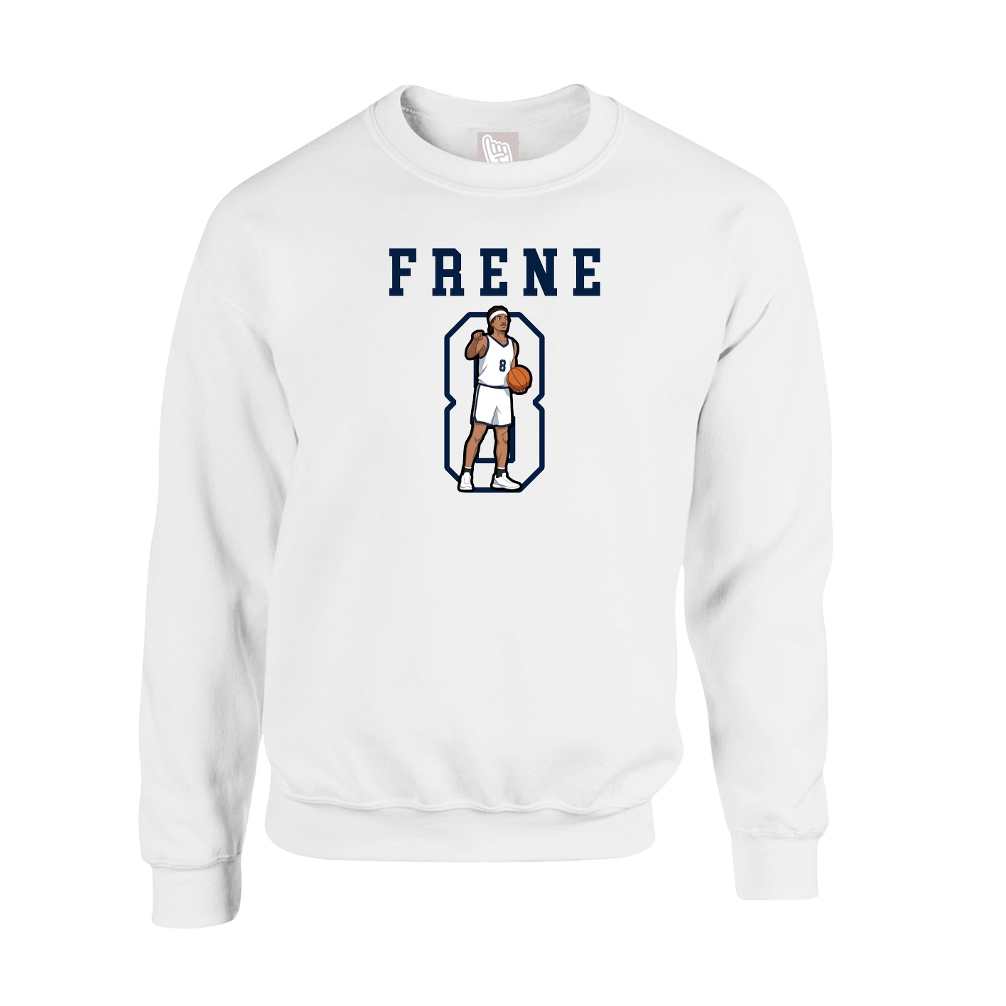 Fleece Crew — Shirsey in White