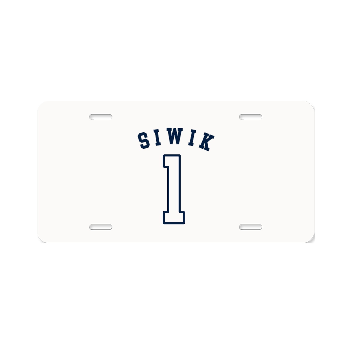 License Plate — Shirsey Arch in Classic