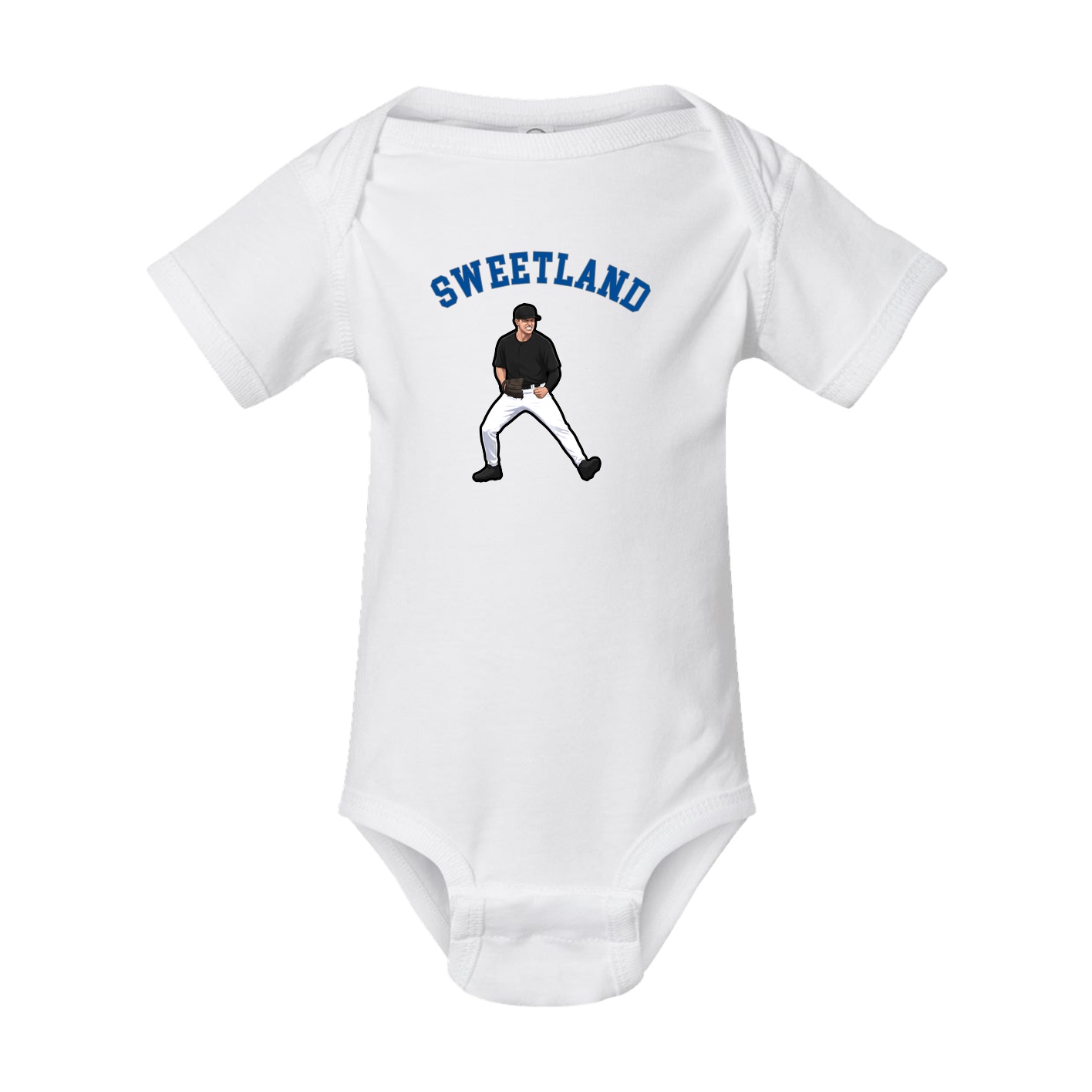 Baby Onesie — Shirsey Arch in White