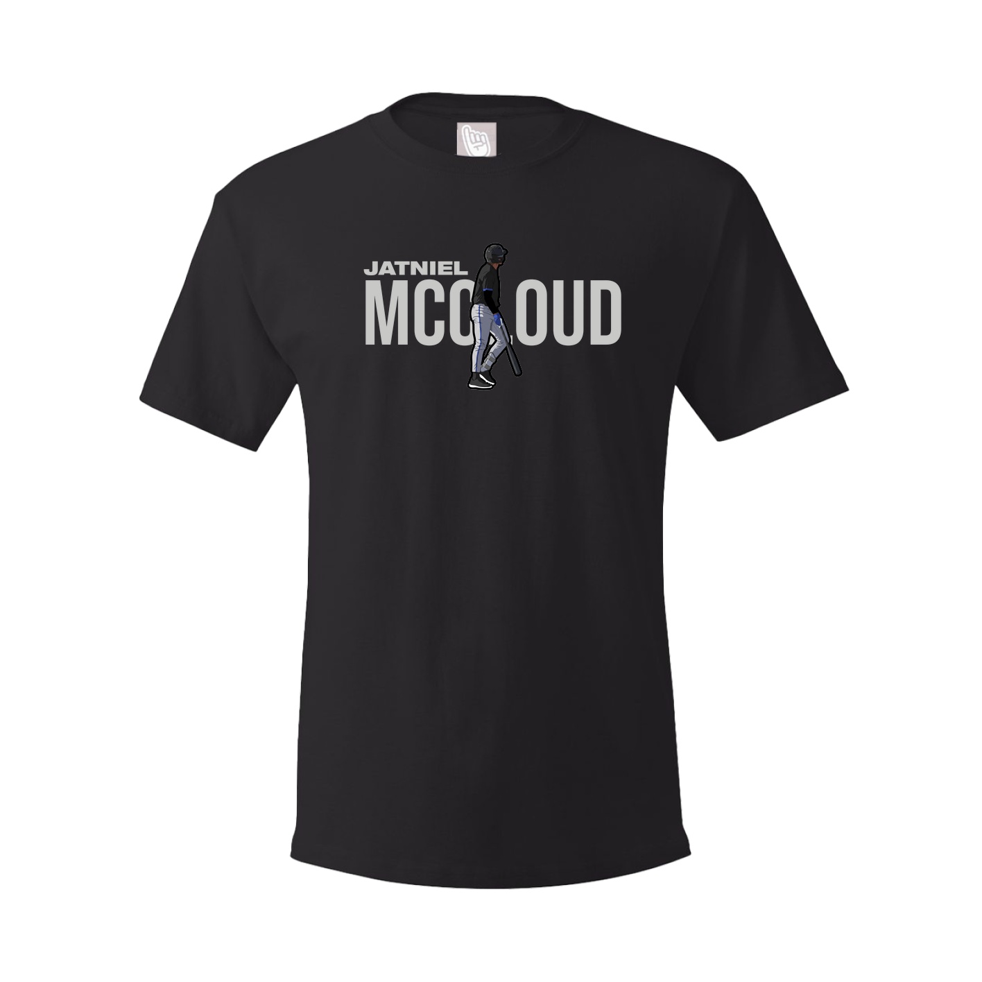 Youth Tee — Player Name in Black