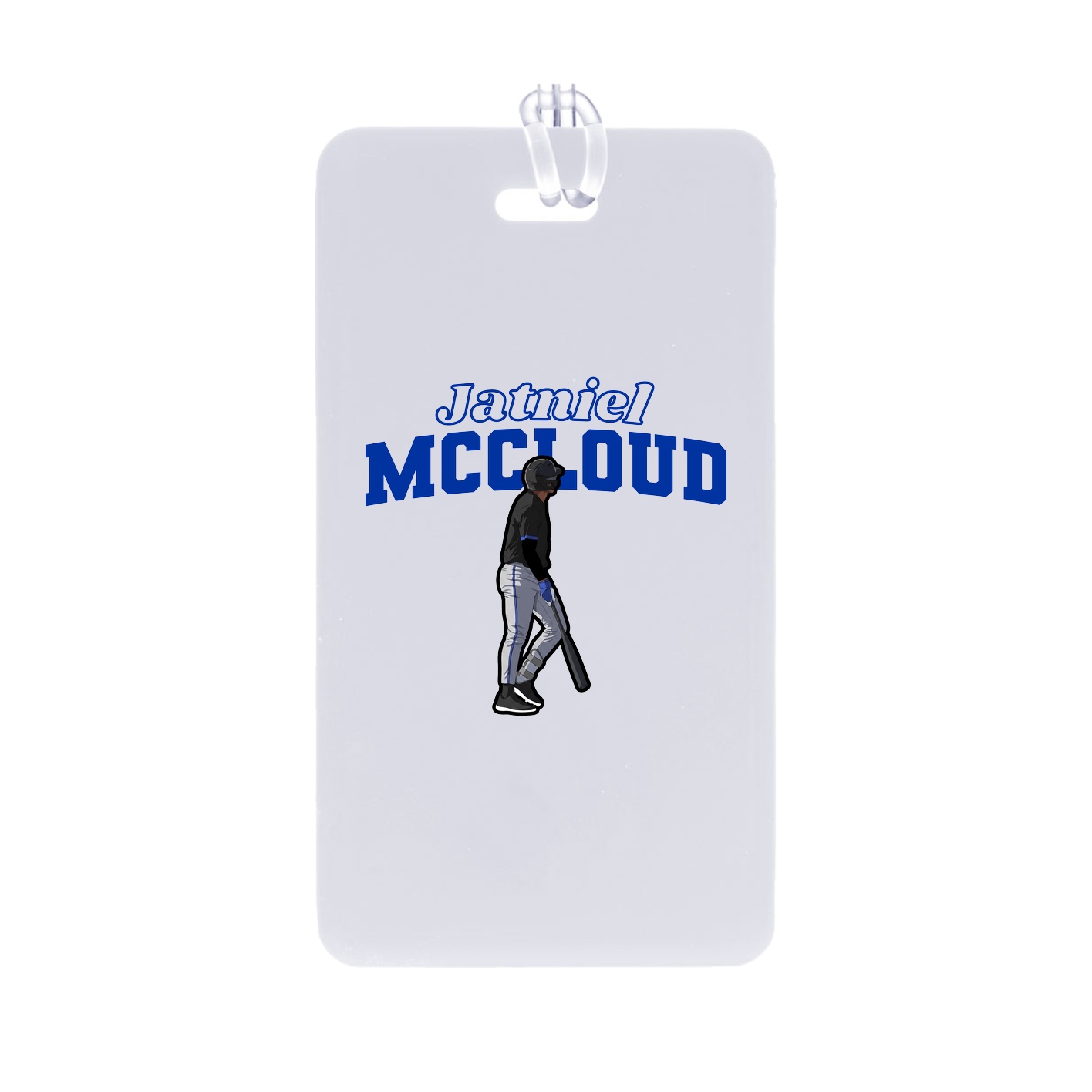 Bag Tag — Name Arch in Classic