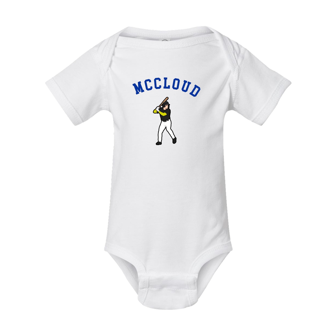 Baby Onesie — Shirsey Arch in White